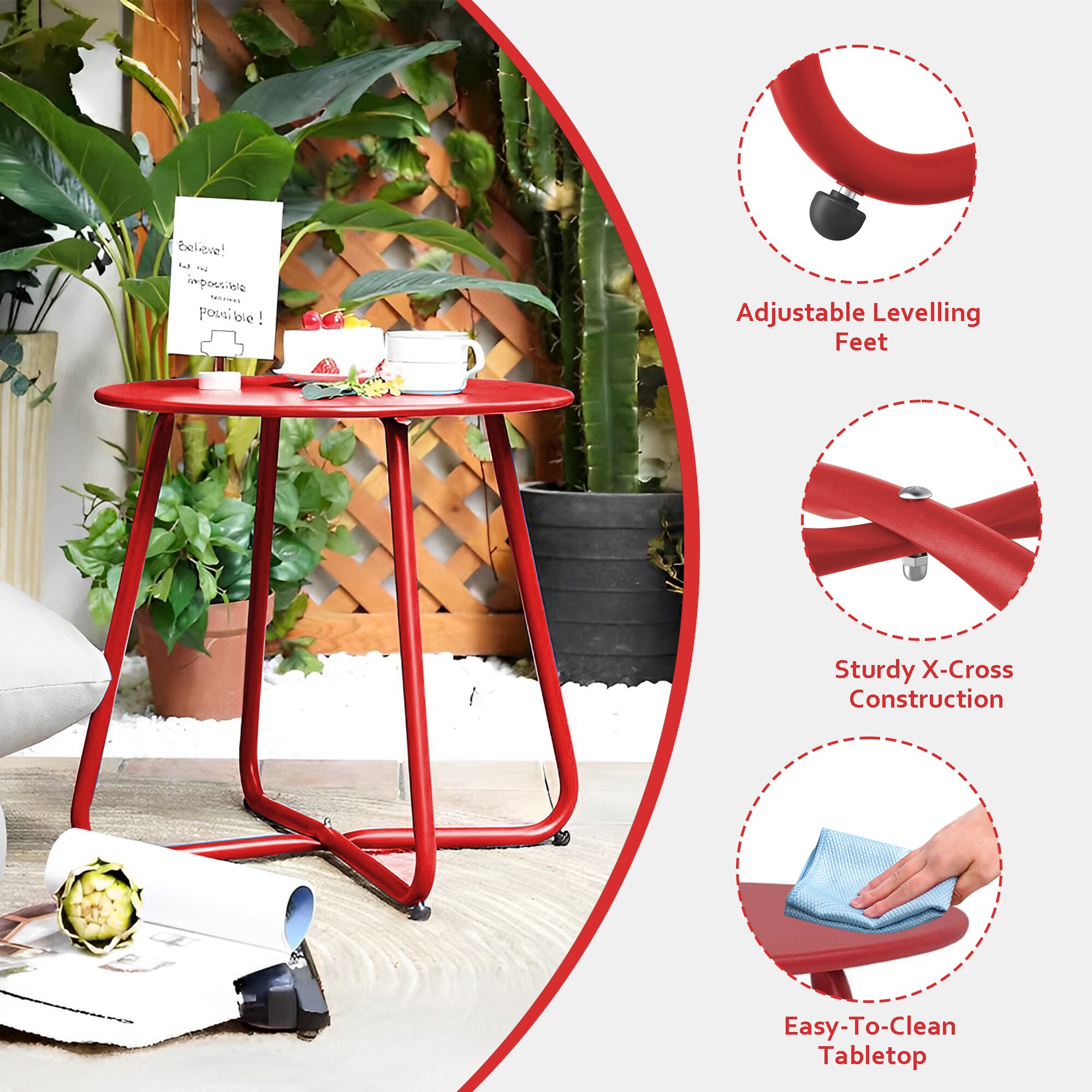 Sunrinx OD-31-HWTZ Patio-Tables - View #6