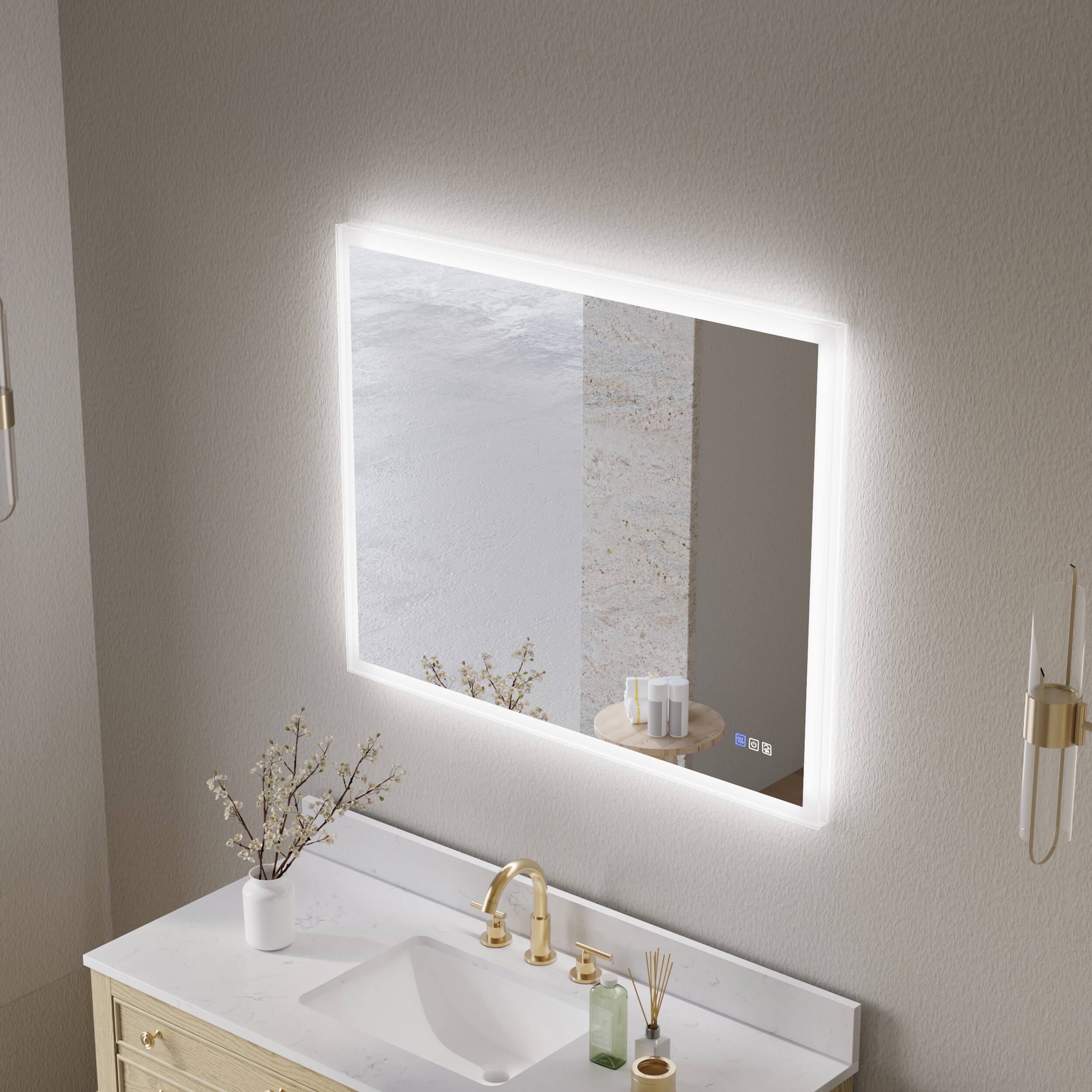 WELLFOR W7MRL4032 Framed-Bath-Mirrors - View #15