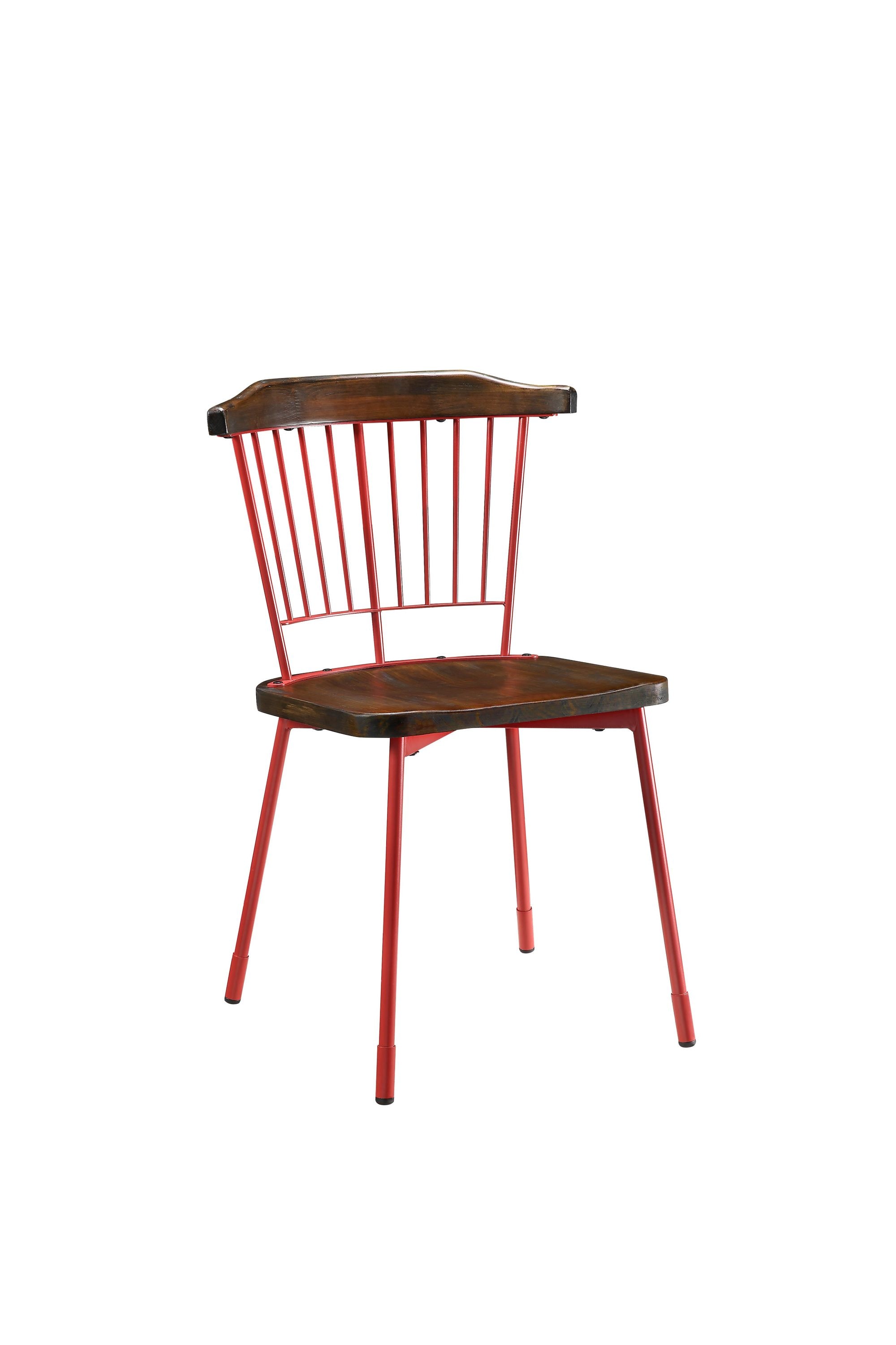 HomeRoots 347345 Amelia Contemporary/Modern Dining Side Chair (Metal Frame)