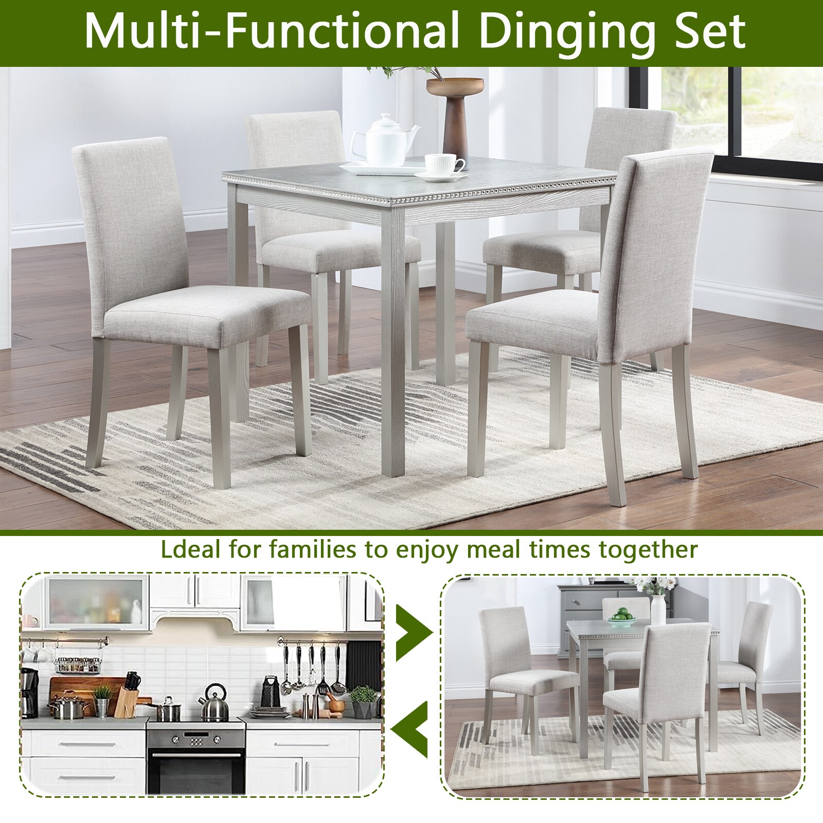 Siavonce XHS00042 Dining-Sets - View #2