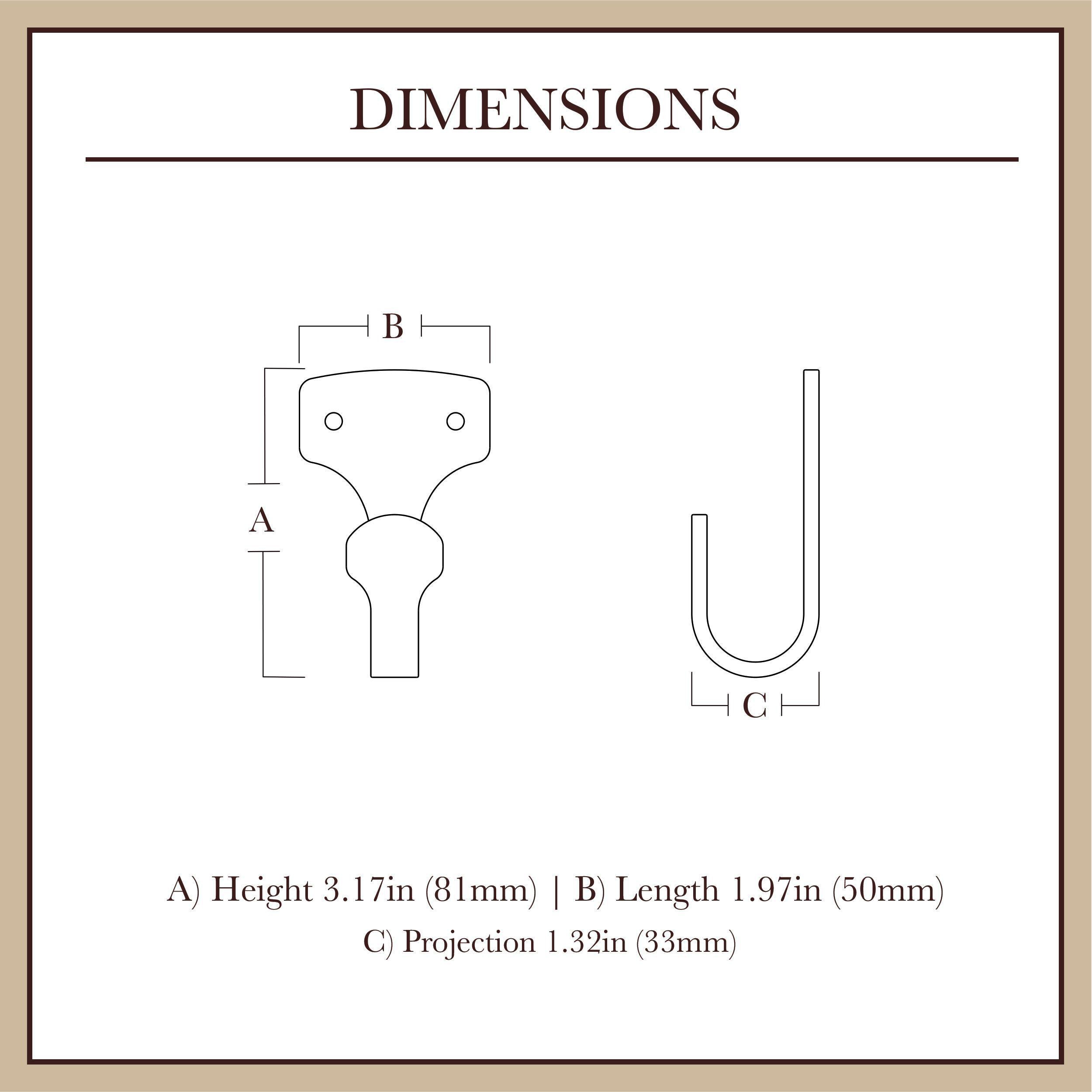 allen + roth B45005W-FB-C Decorative-Wall-Hooks - View #3