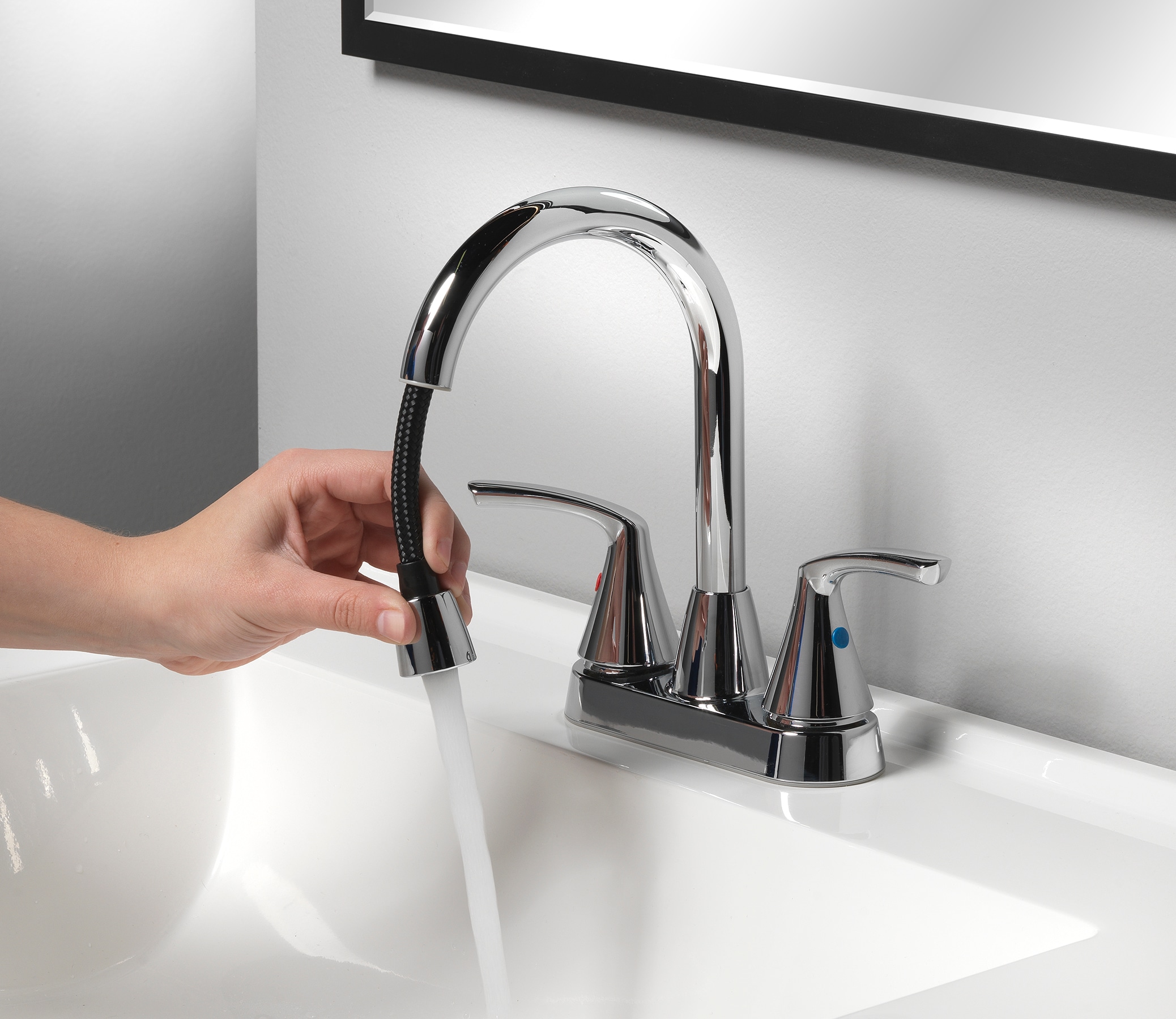 Homewerks  Homewerks  2-Handle  Chrome  Shower Faucet 
