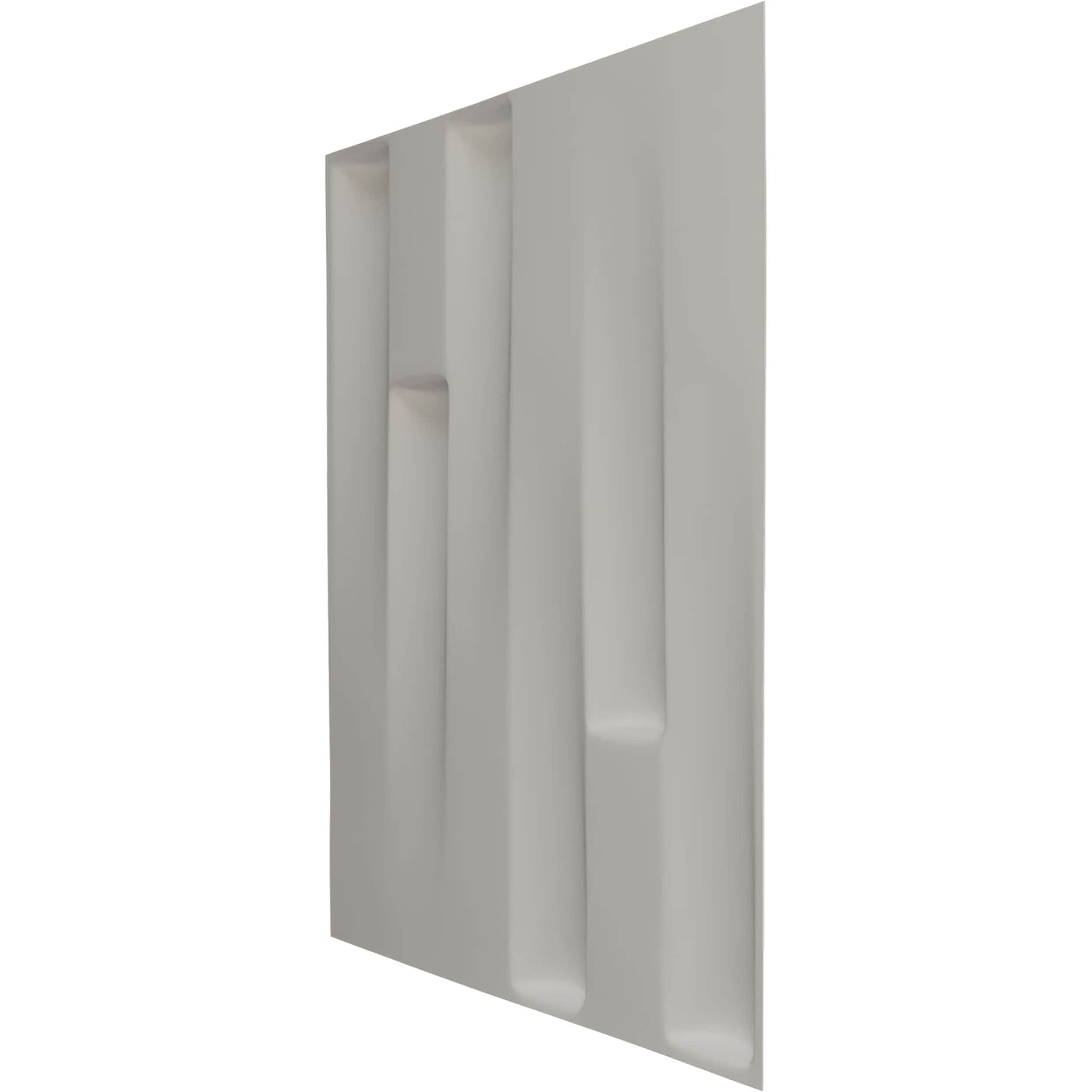 Hamilton UltraCover Satin White 3D PVC Wall Panel
