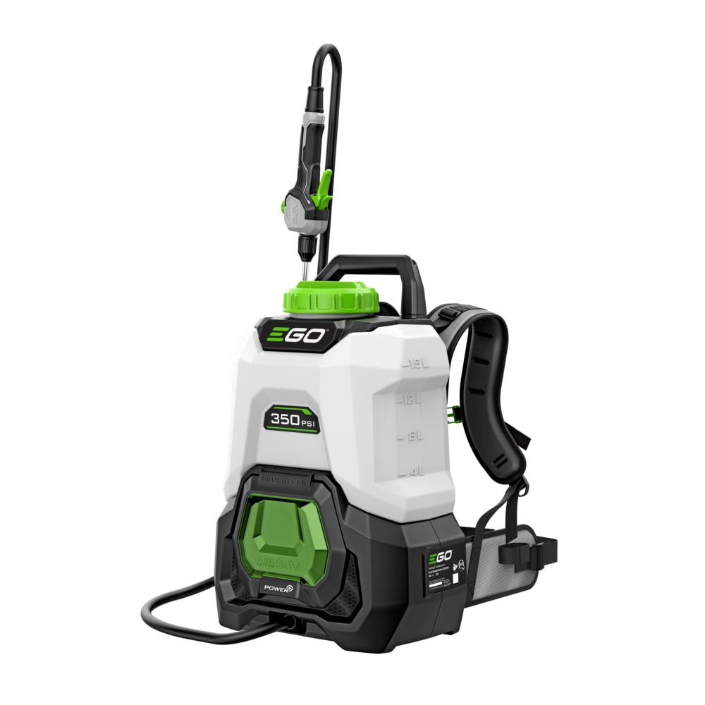 EGO BSP3500 4-Gallon 56-volt Battery Operated Plastic Backpack Sprayer Battery Not Included Charger Not Included