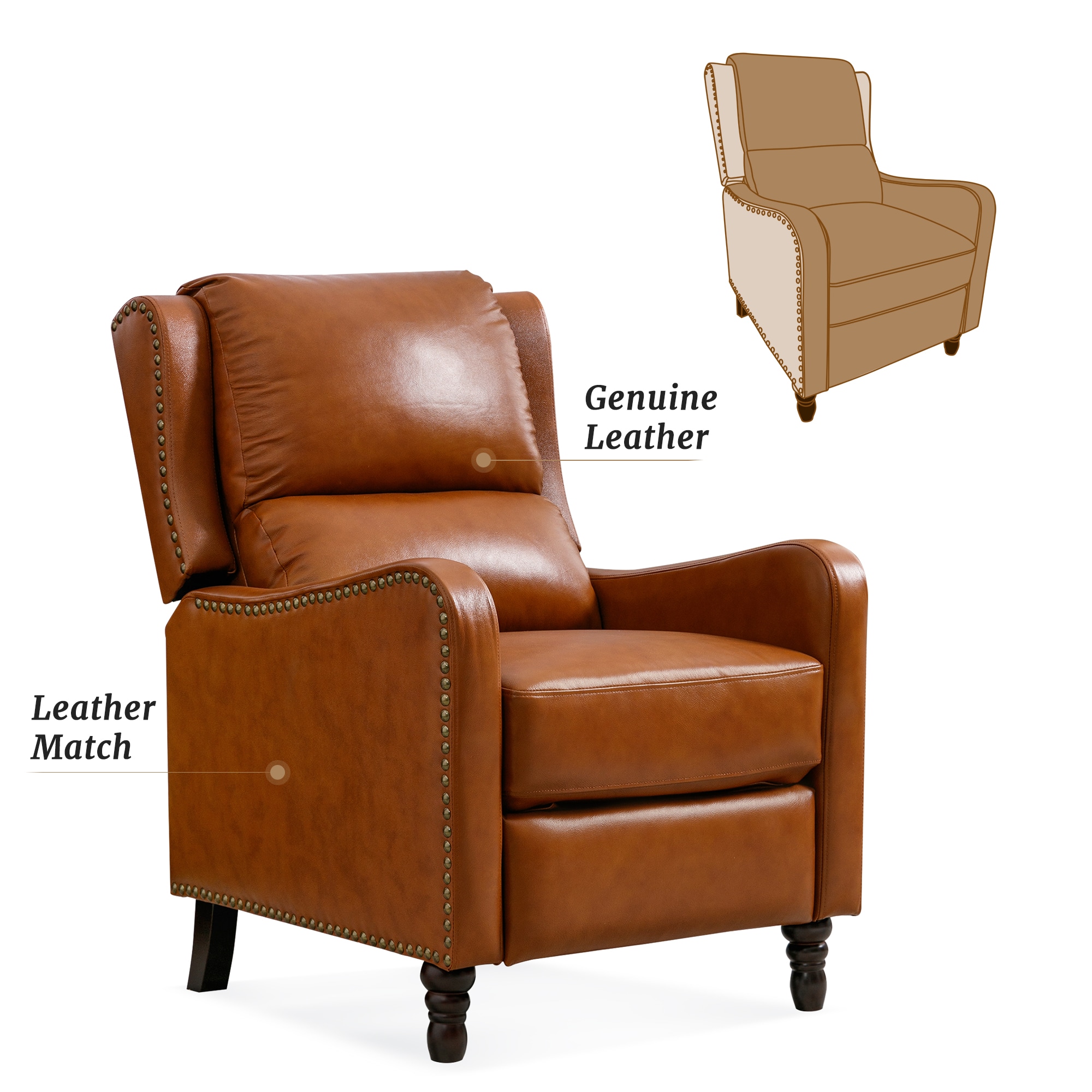 LUE BONA 2BSN-001-01LS recliners - View #7