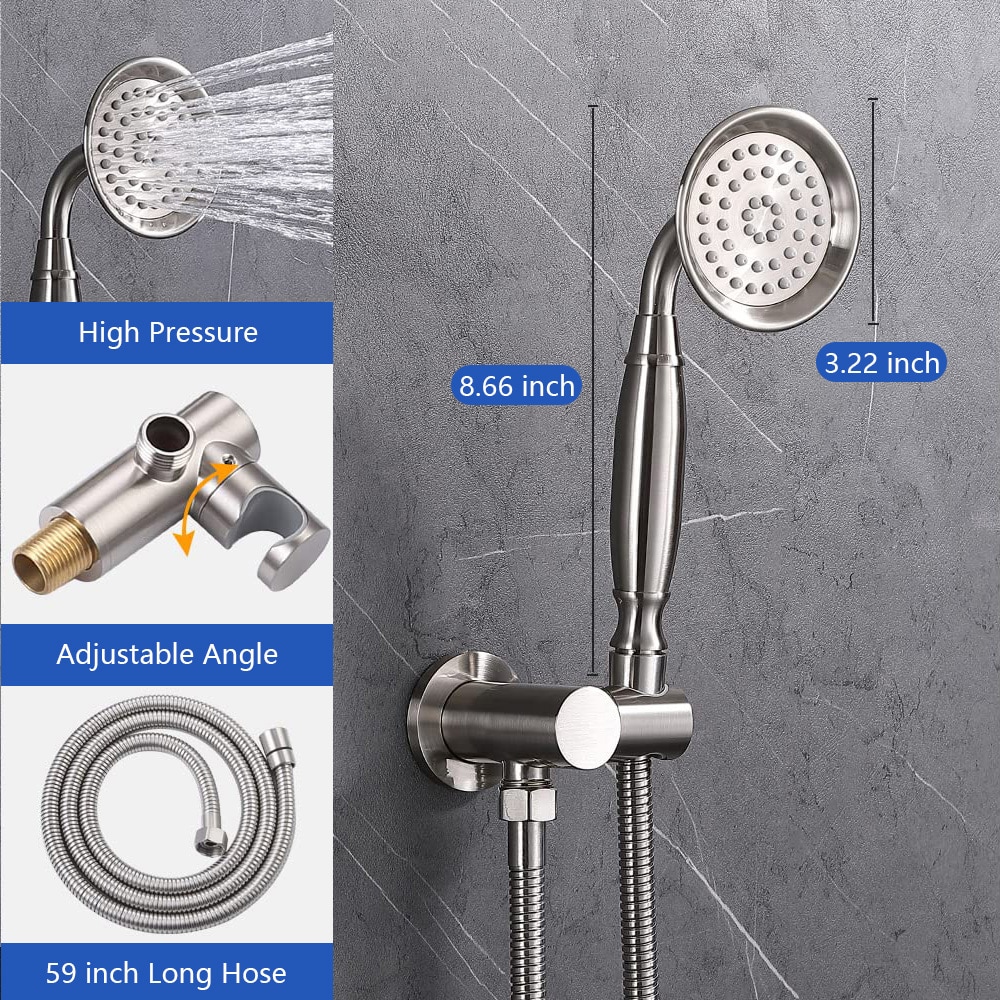 EQLOO F00605BN Fixed-Showerhead - View #4