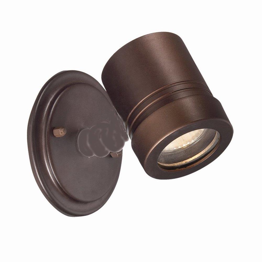 Acclaim Lighting 7690ABZ Cylinders 1 -Light 5.0-in H Bronze Hardwired Outdoor Wall Light