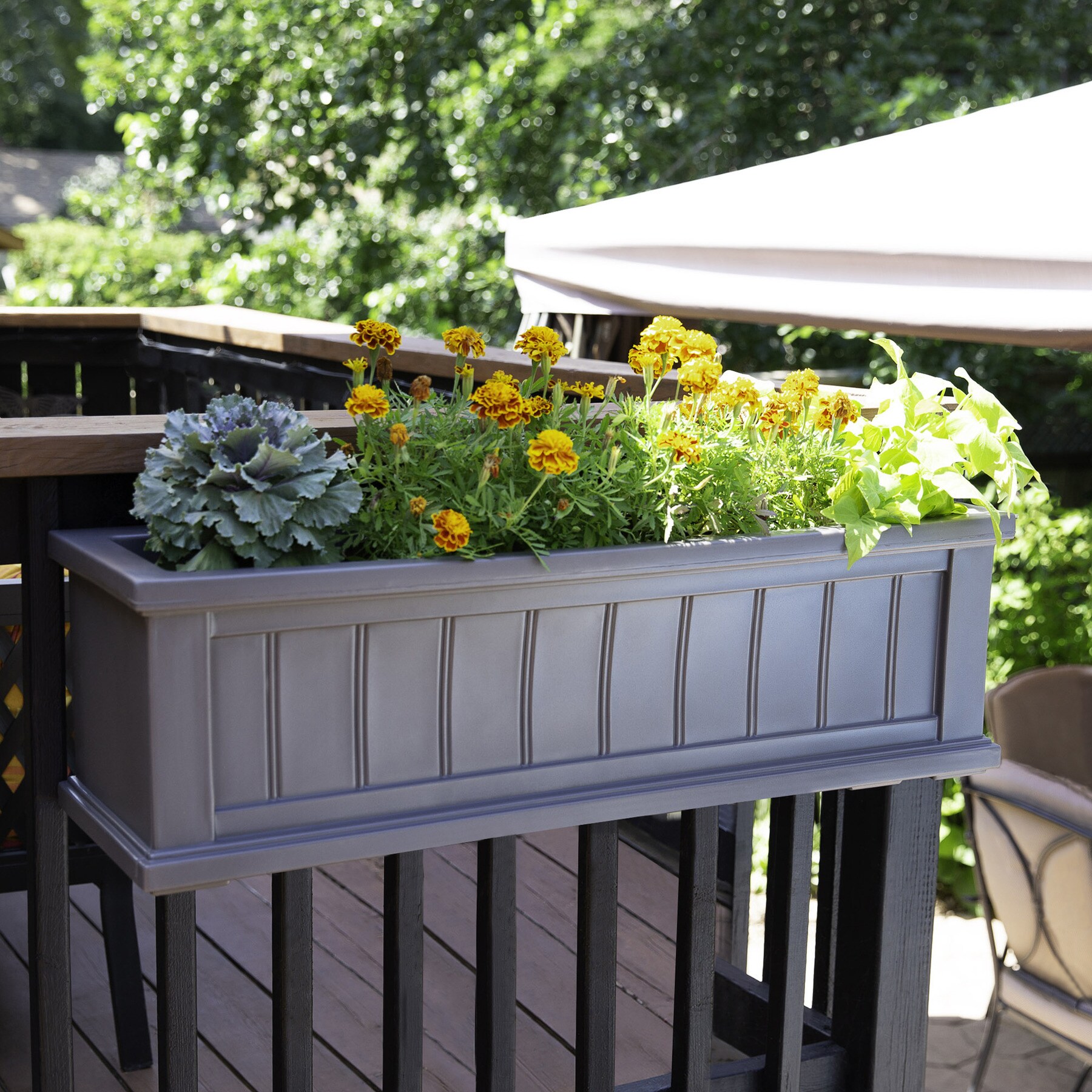 Mayne 4840-GRG Planter-Window-Box - View #3