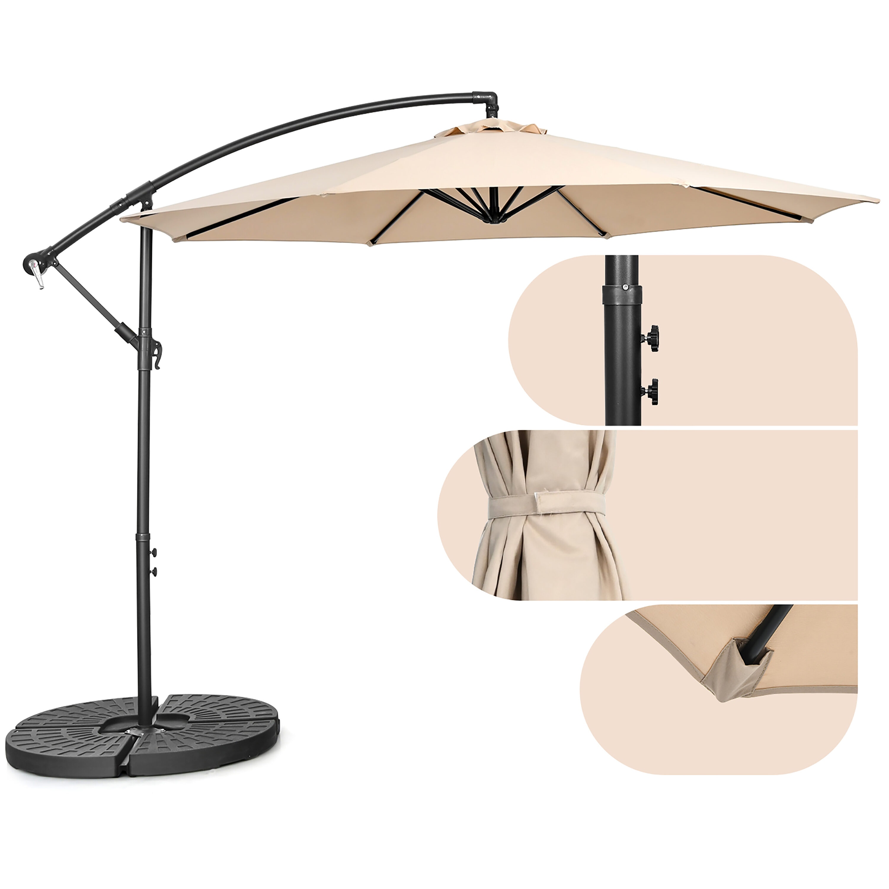 Costway NP10171MS Umbrellas-2 - View #5