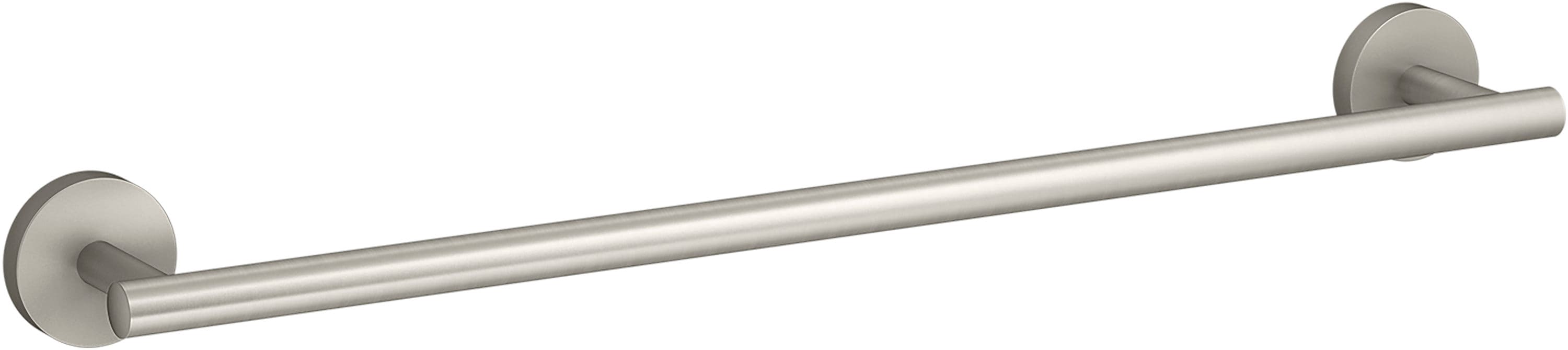 KOHLER Elate 18-in Vibrant Brushed Nickel Wall Mount Single Towel Bar ...