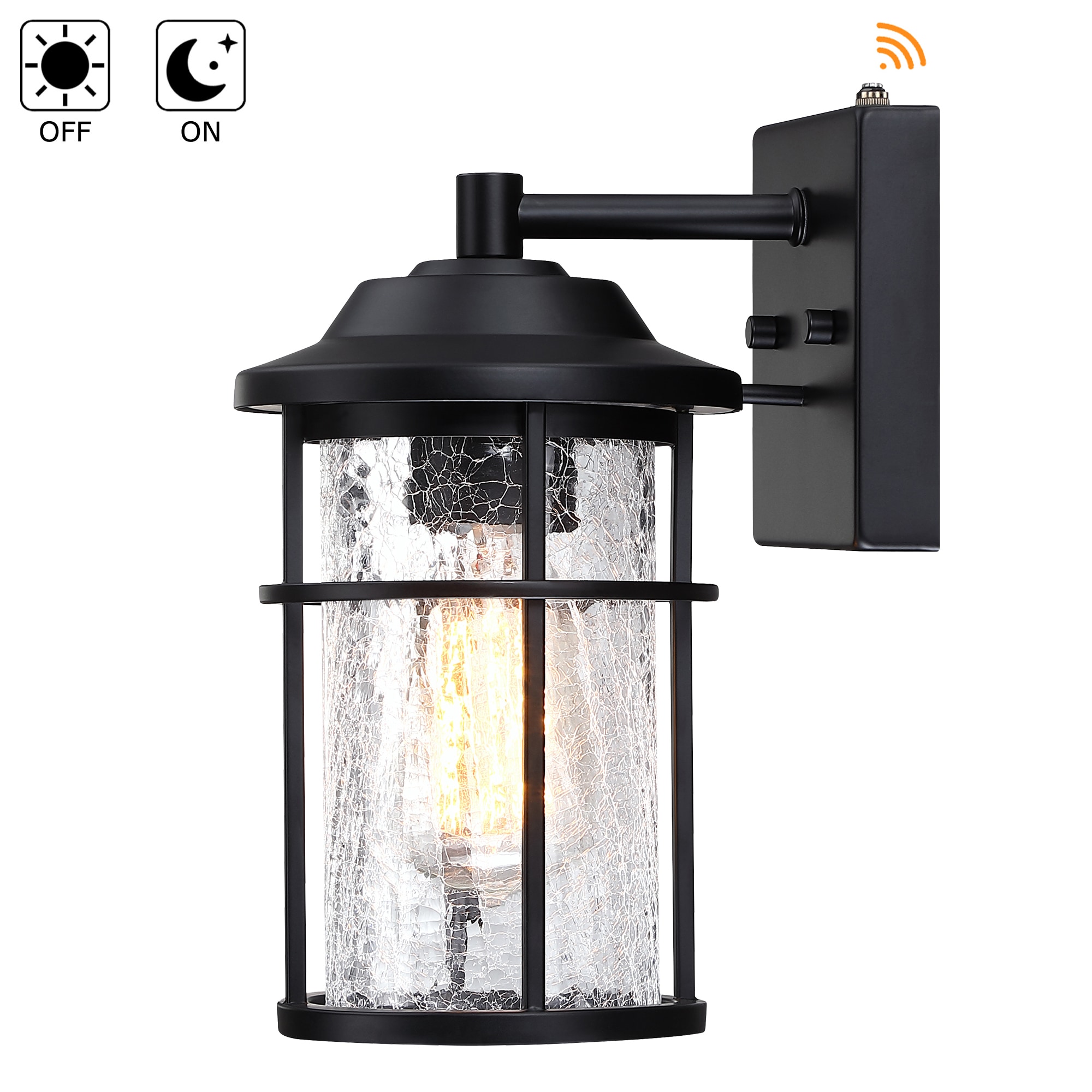 Hukoro 2FL14632-BK-S Outdoor-Wall-Lighting - View #5