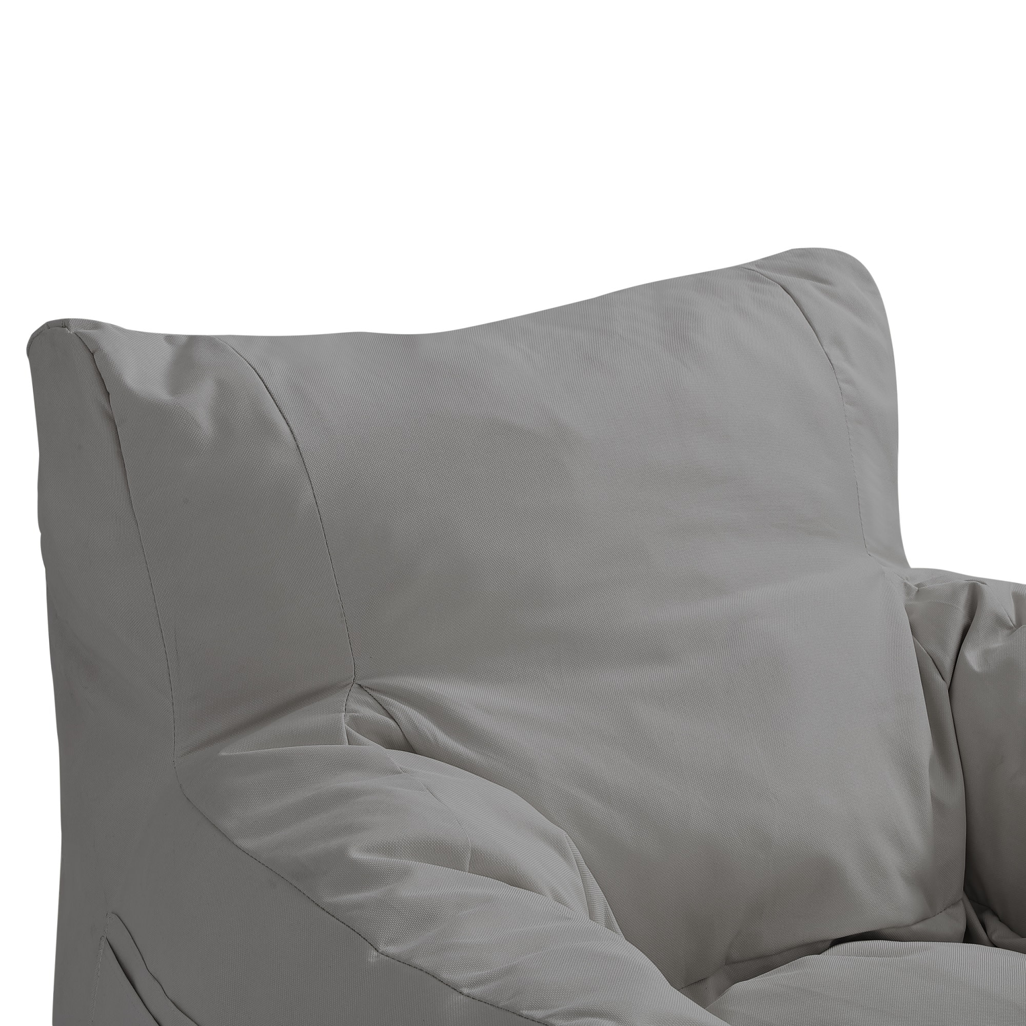 Wayfair  Grey Scratch/Tear Resistant Bean Bag Chairs You'll Love