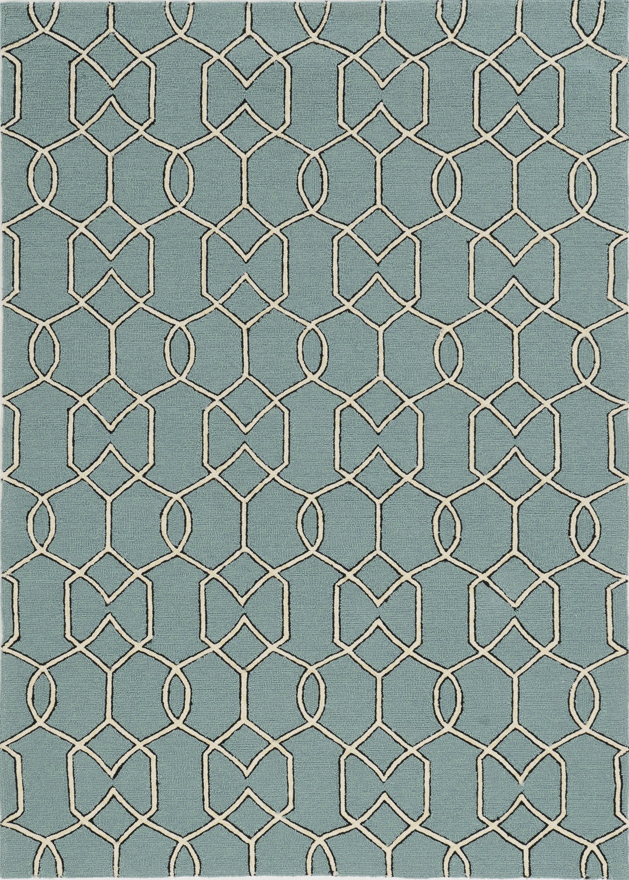 Everyday Woven EVE523221X34 2 x 3 (ft) Hooked Polypropylene Spa Rectangular Outdoor Solid Coastal Area rug