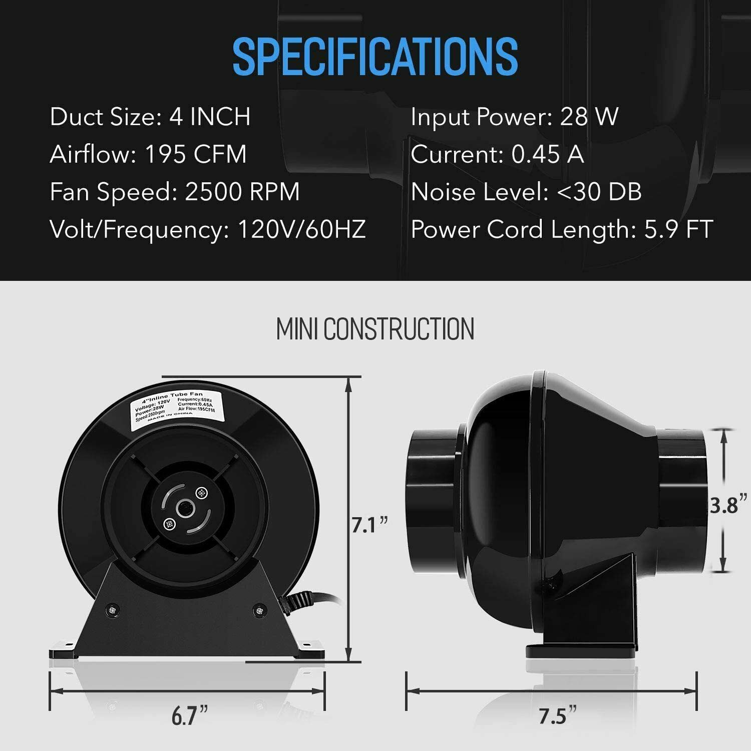 EXTRAUP YHLW113458280 Duct-Fans - View #3