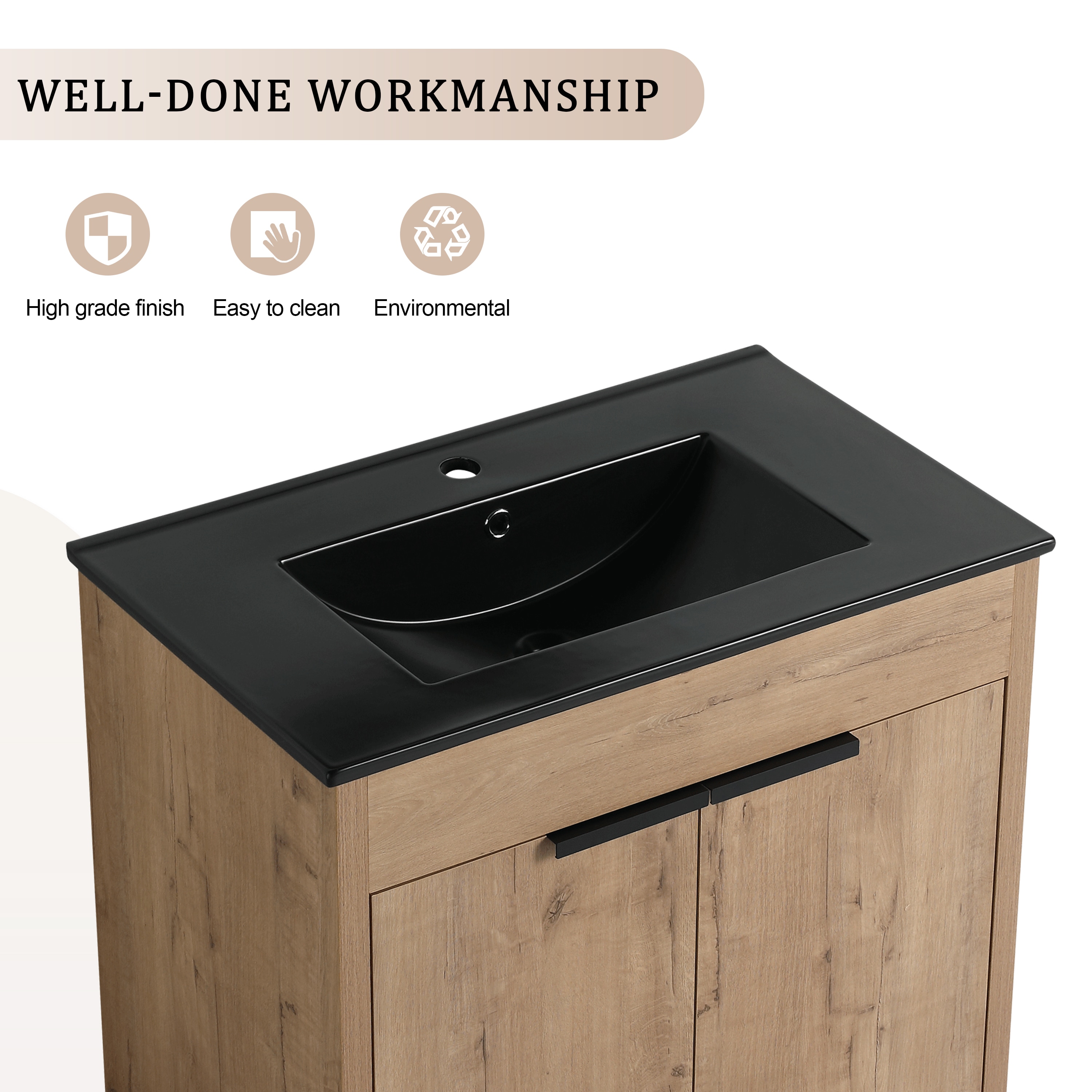 WELLFOR GLEM-69327 Bath-Vanity-Combo - View #2