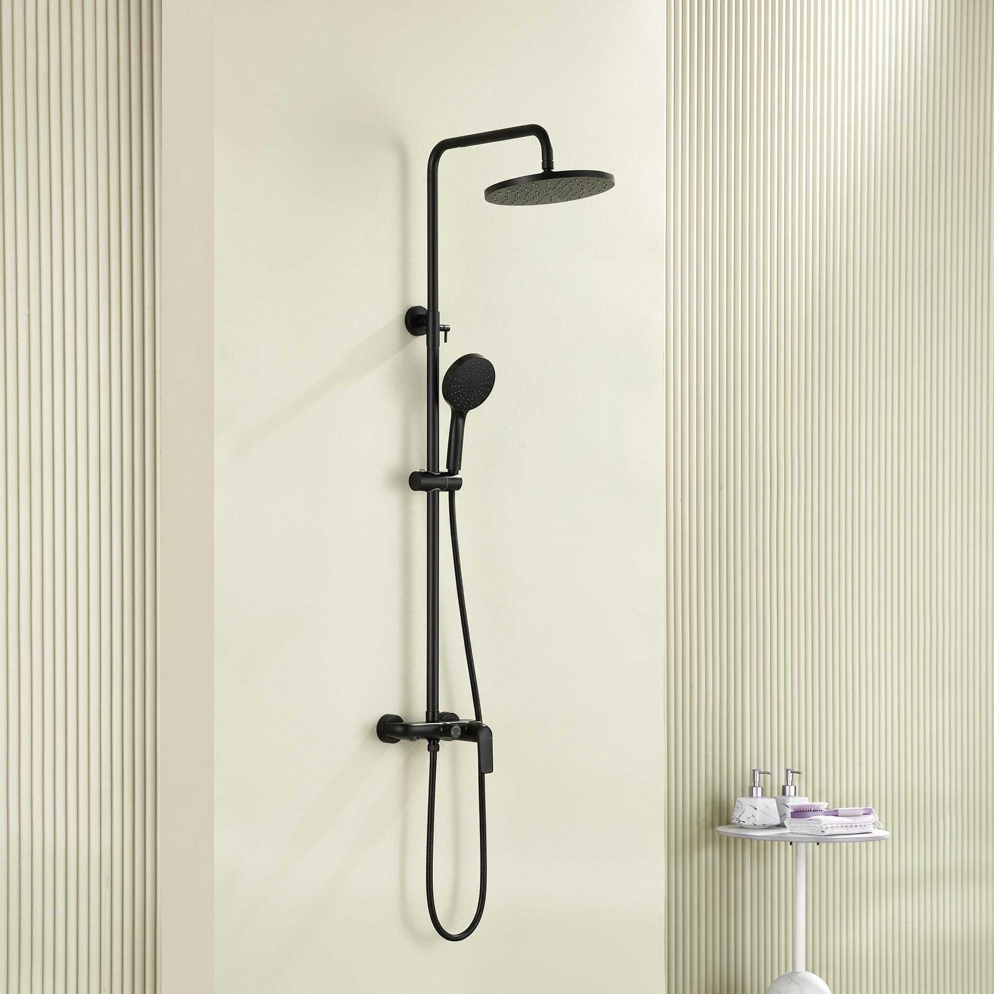 Clihome MS-A3806-12ORB Showerhead-Bar-Panels - View #2