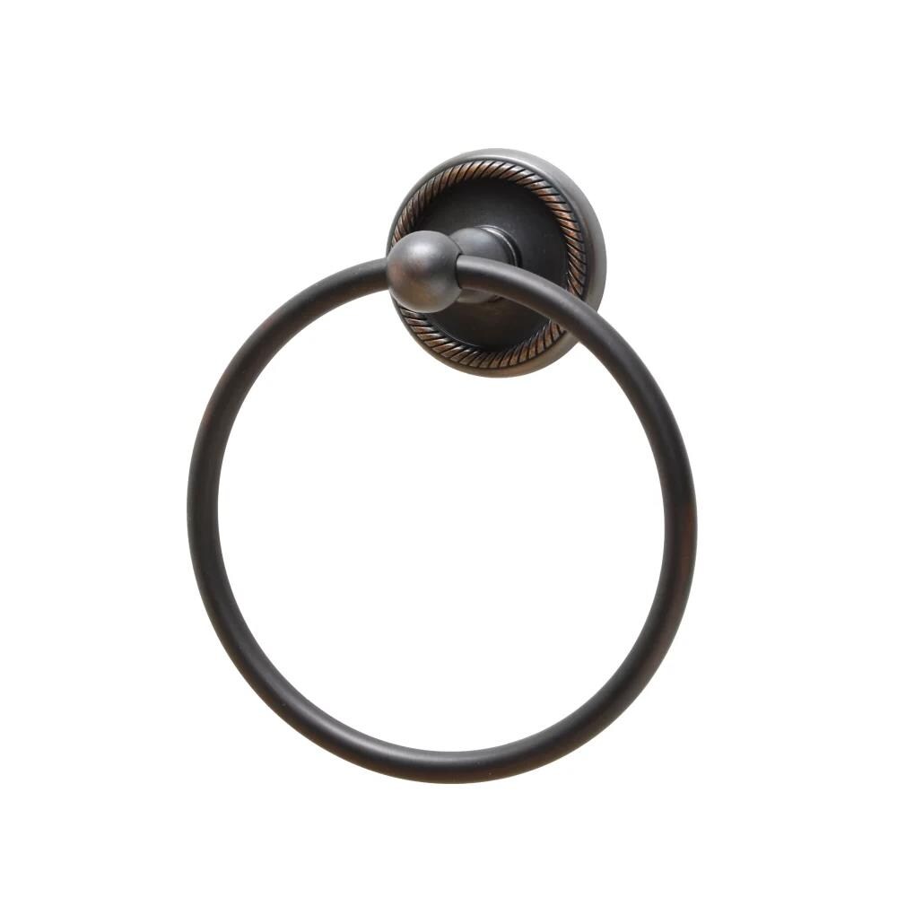 Residential Essentials 2186VB Woodrich Venetian bronze Wall mount Single Towel Ring