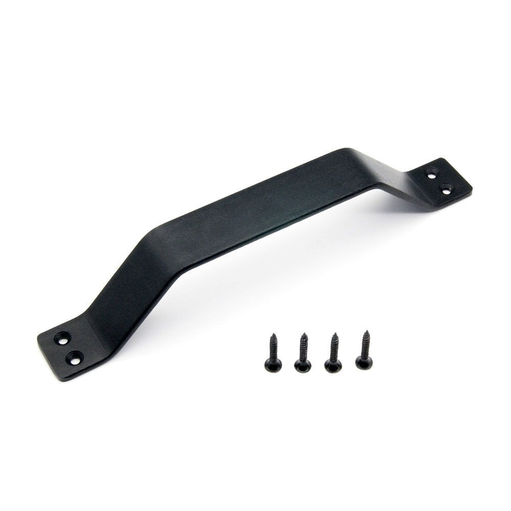 WINSOON GCM2520 Matte Matte Black Indoor Single Double Barn door handle