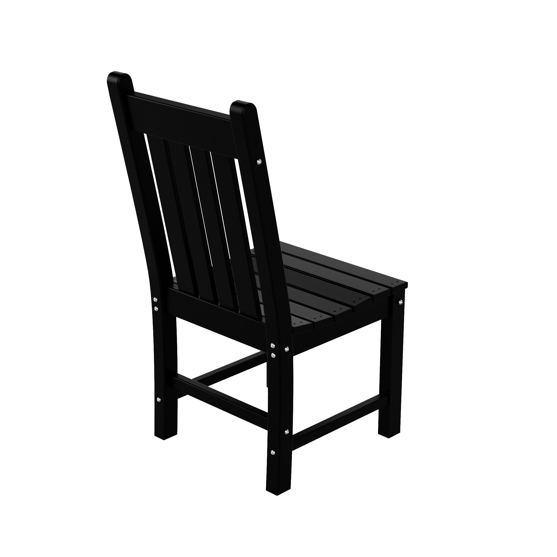 Laguna Classic Black All-Weather Patio Dining Chair