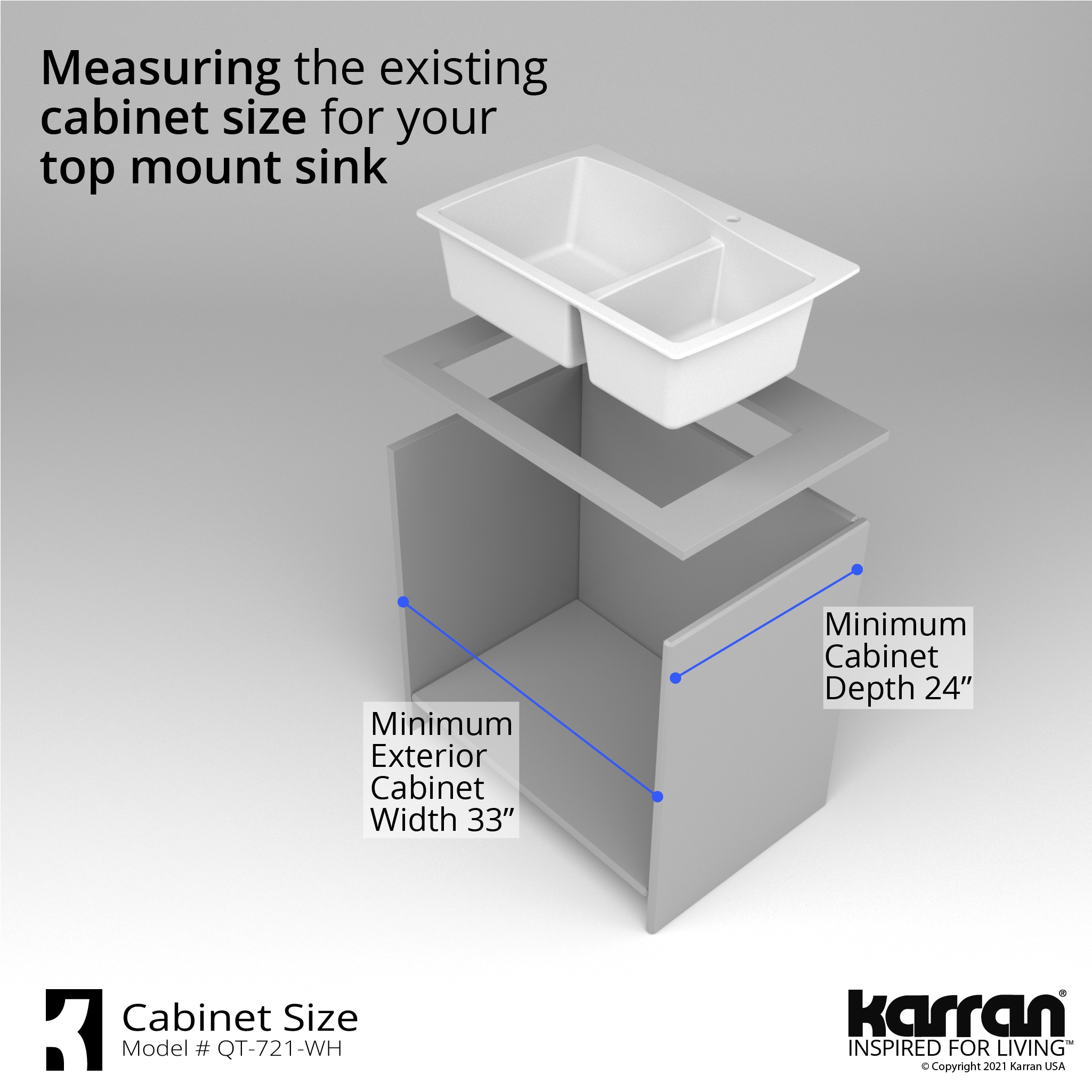 Karran QT-721-WH-PK1 Kitchen-Sinks - View #11