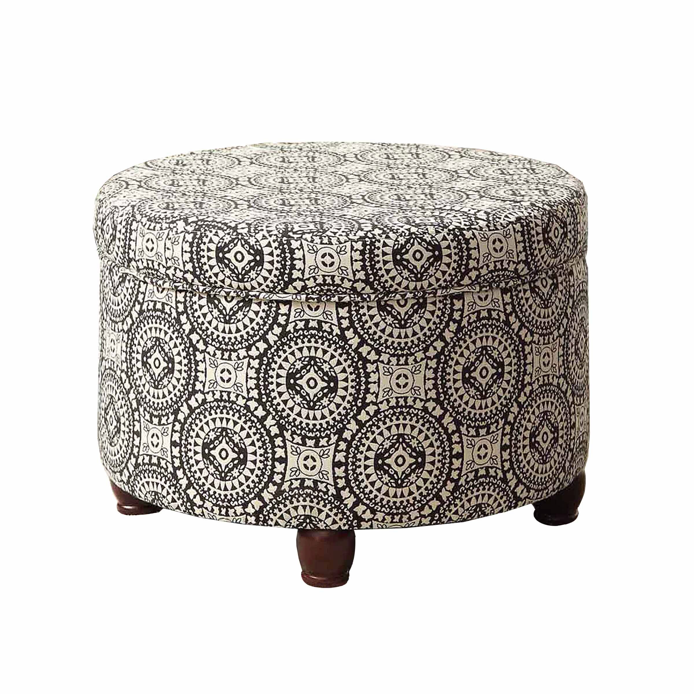 HomePop K6427-F1604 Indoor-Ottomans - View #2