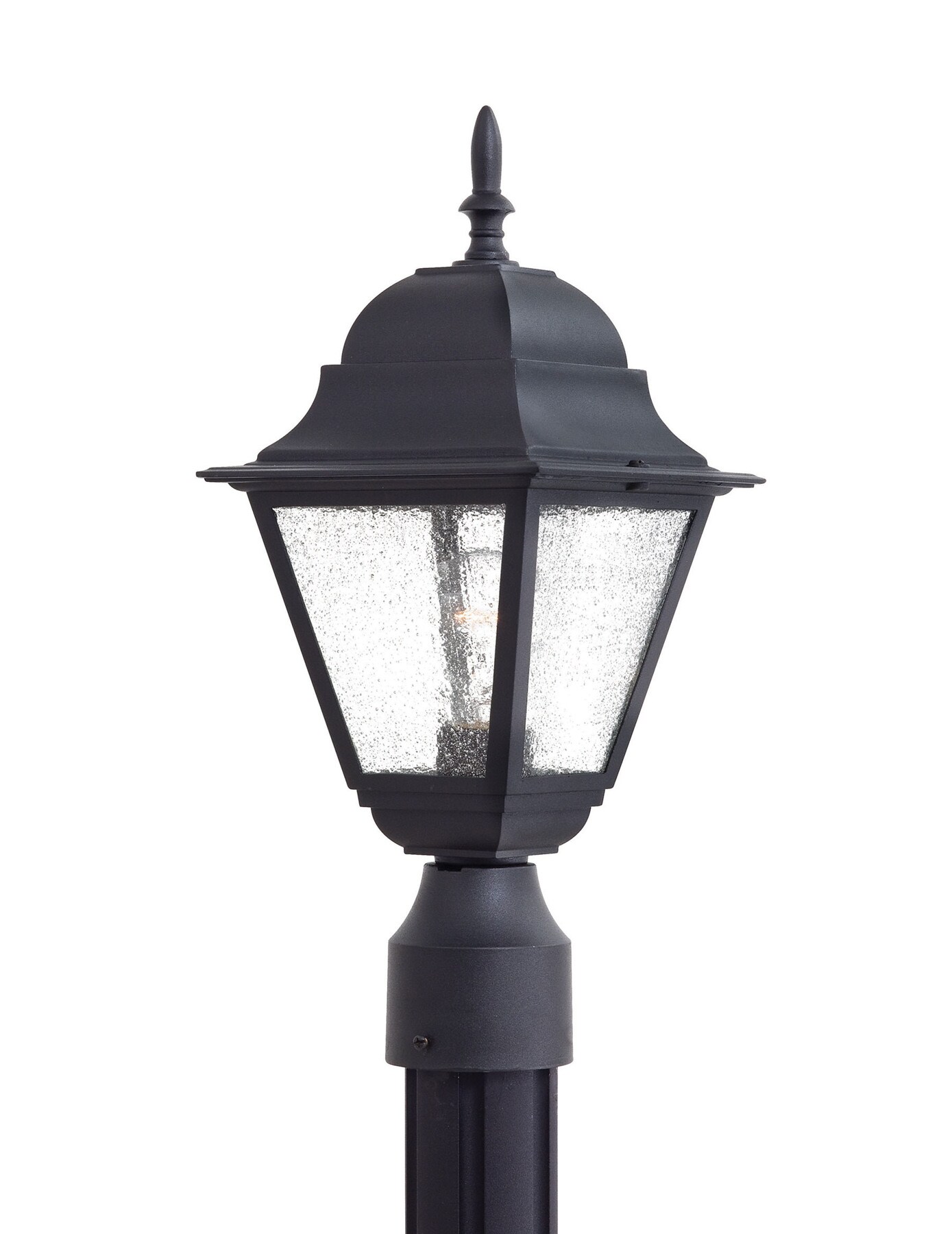 Lowes outside pole online lights