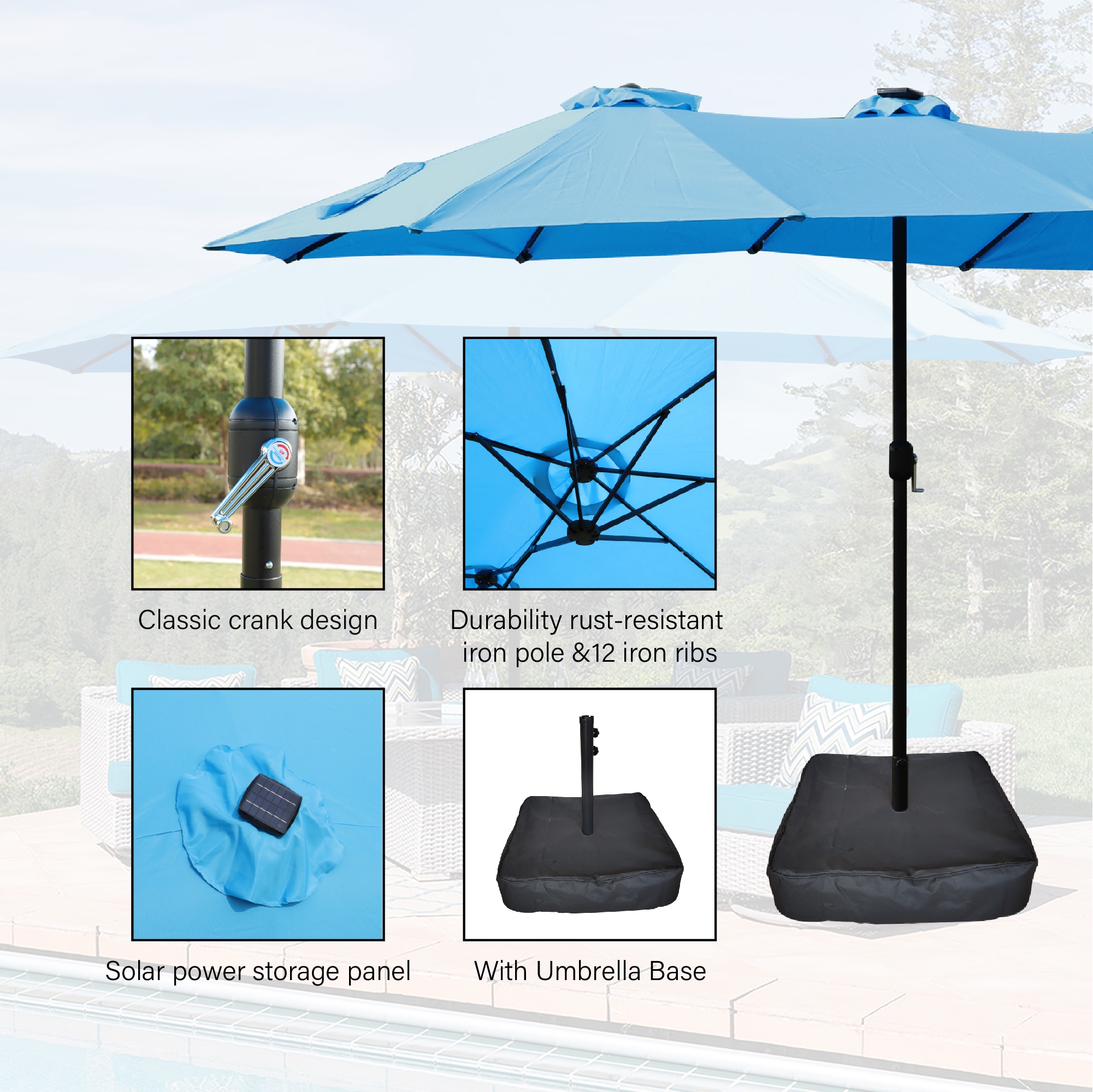LOVMOR SF-R-W419P145384 Umbrellas-2 - View #2