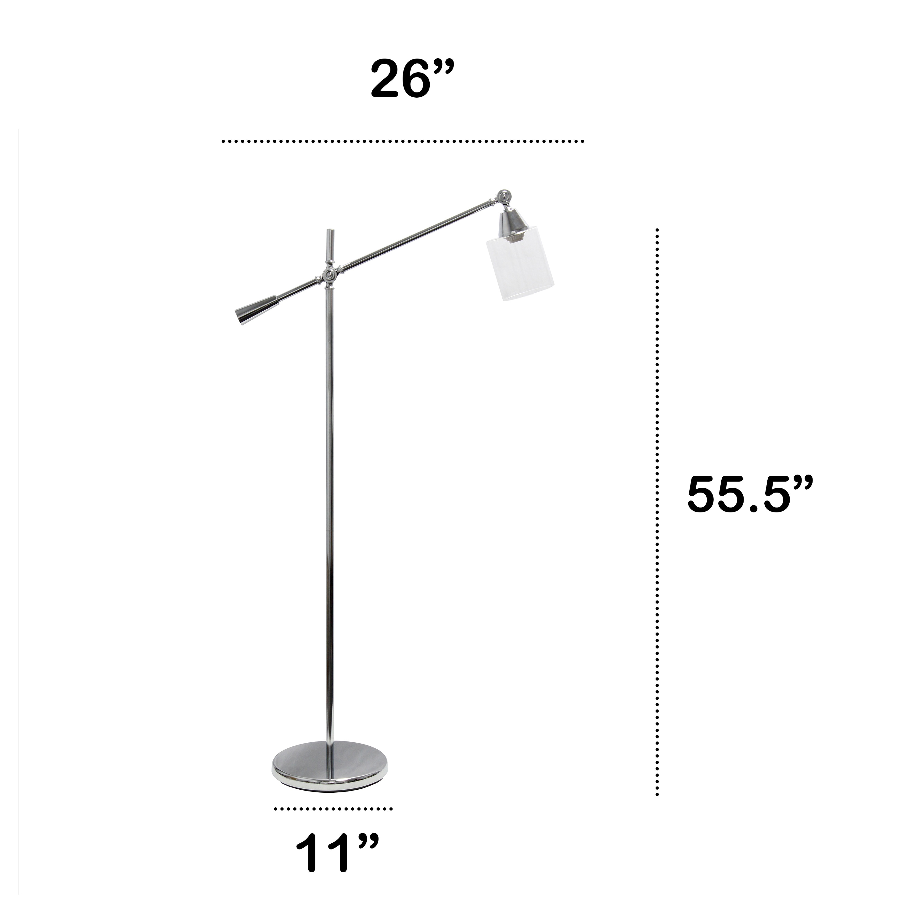 Lalia Home LHF-1004-CH floorlamps - View #3