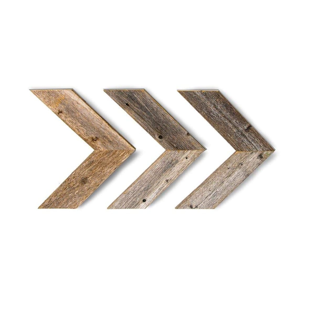 HomeRoots 4000380346 11-in W x 14-in H Wood Arrow Industrial Wall Accent