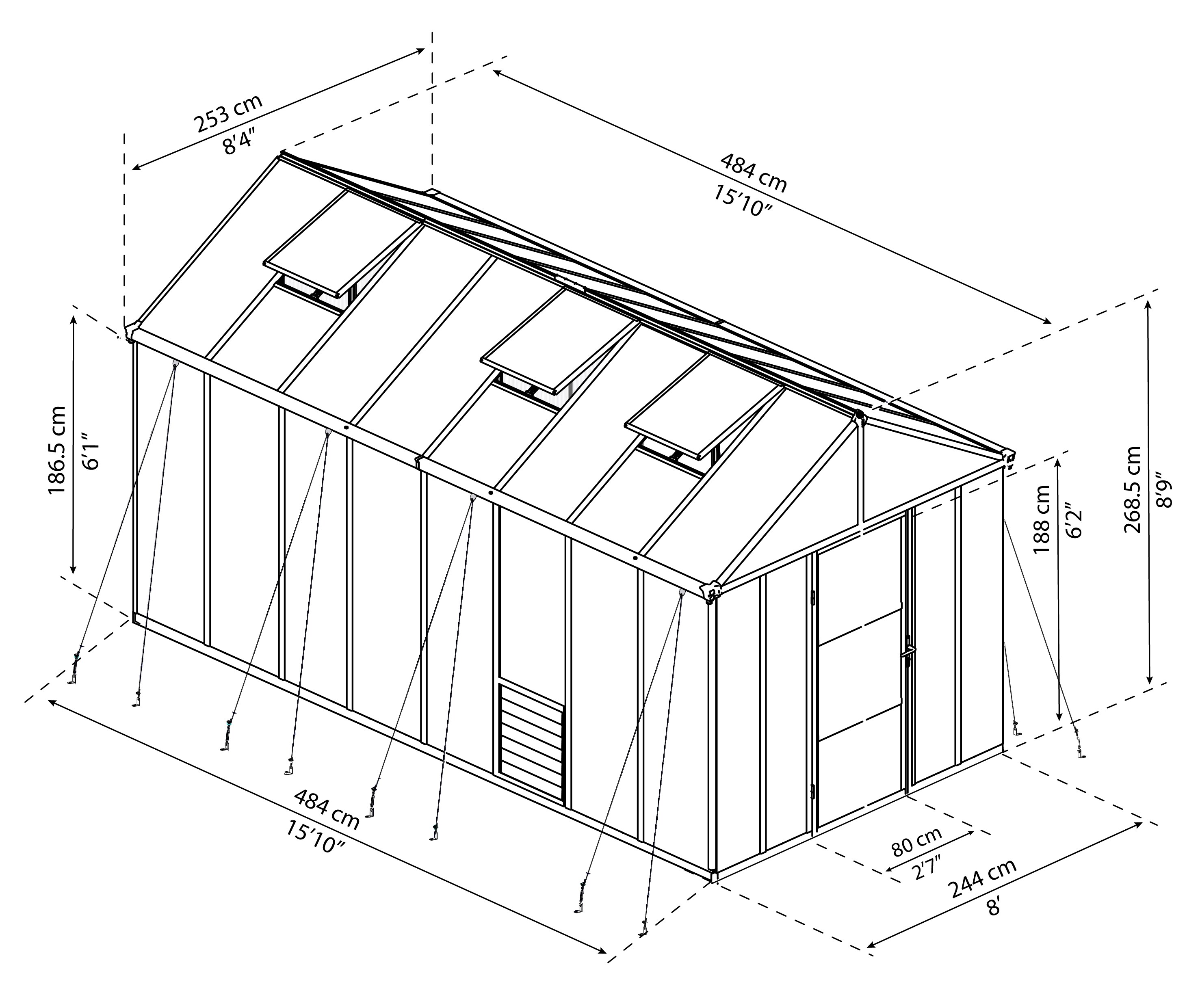 Canopia by Palram 702209 greenhouses - View #3