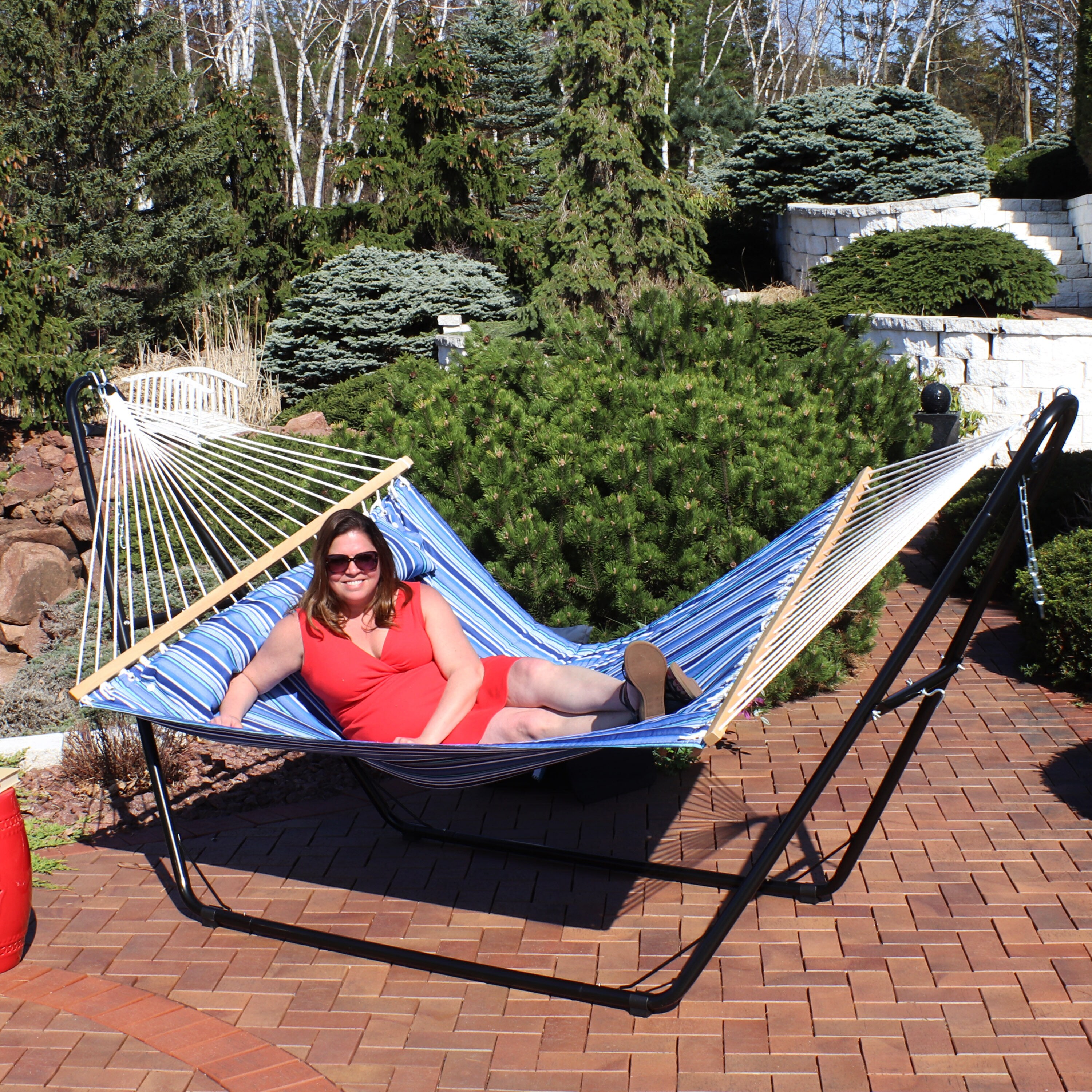Sunnydaze Decor QFH-CB-MHS-COMBO hammocks - View #13