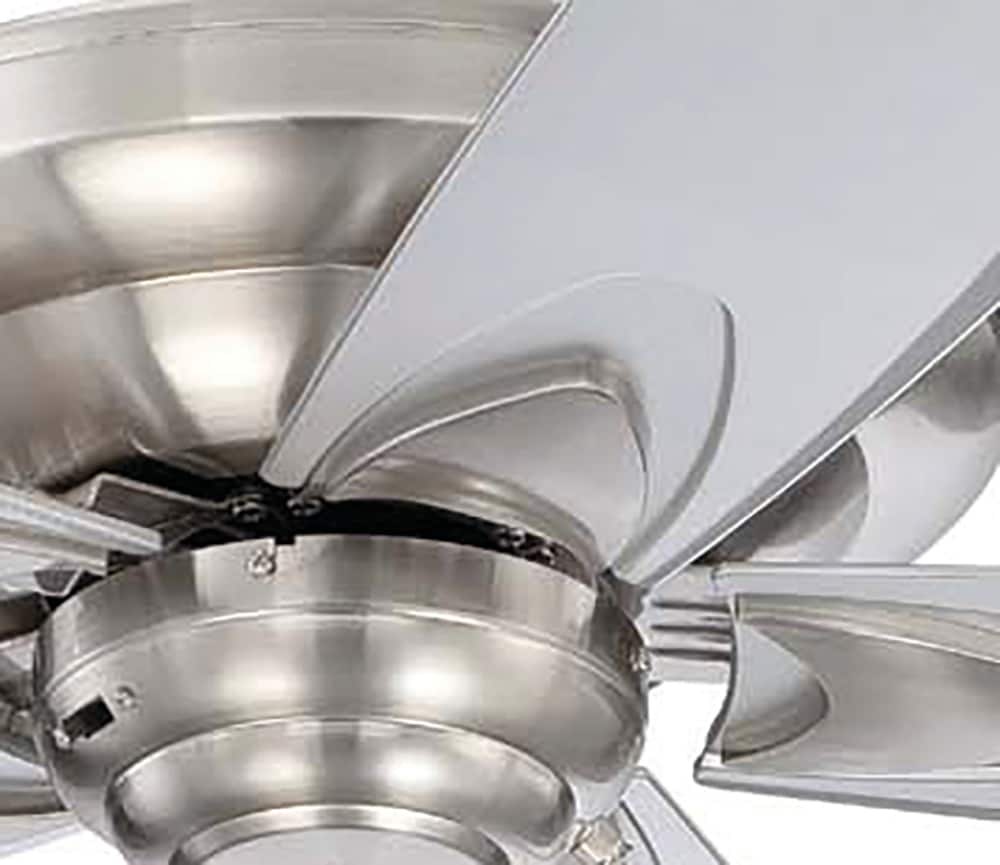 Craftmade Zena 56-in Brushed Polished Nickel Indoor Ceiling Fan (5 