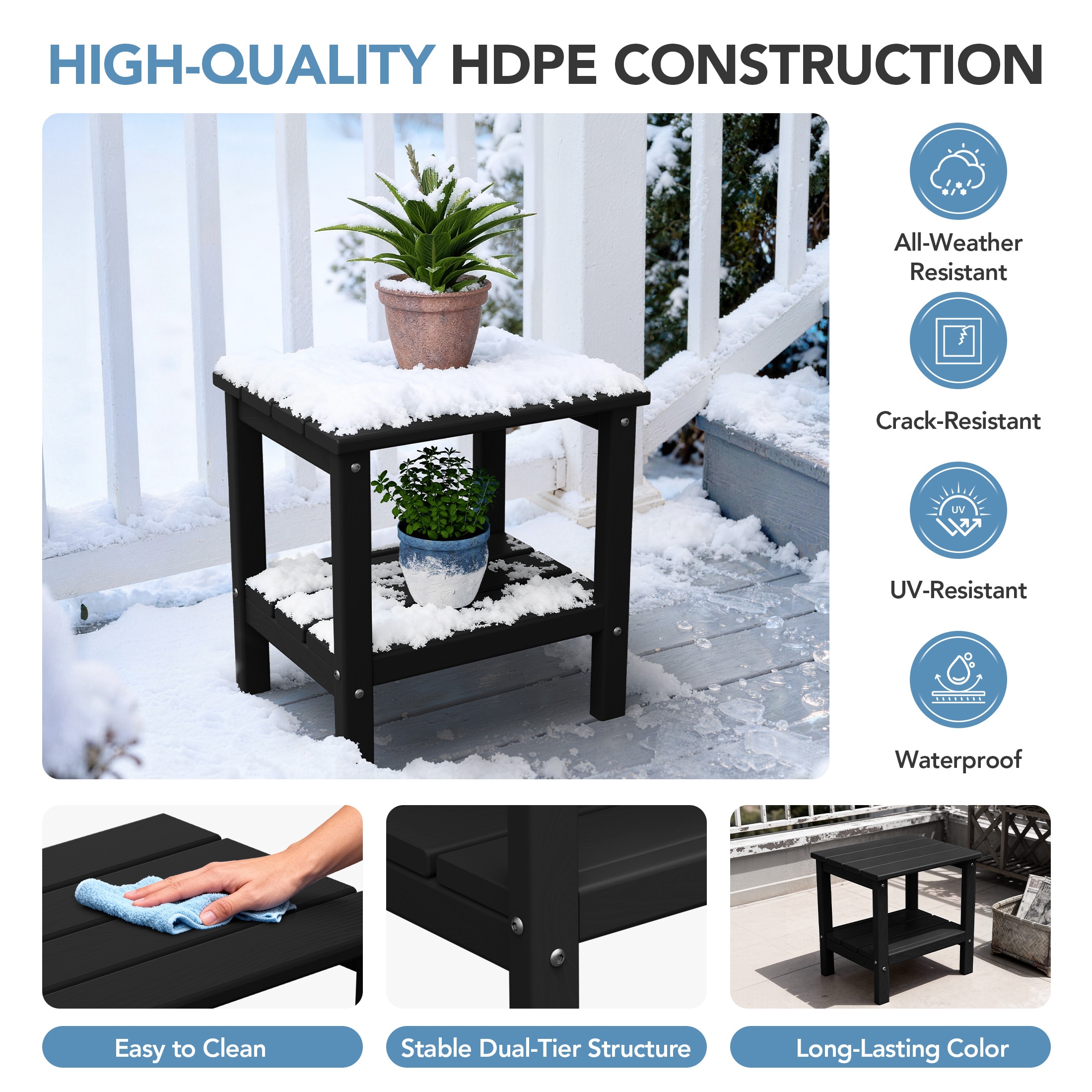 VOUA AK-SCCJP-BK Patio-Tables - View #5