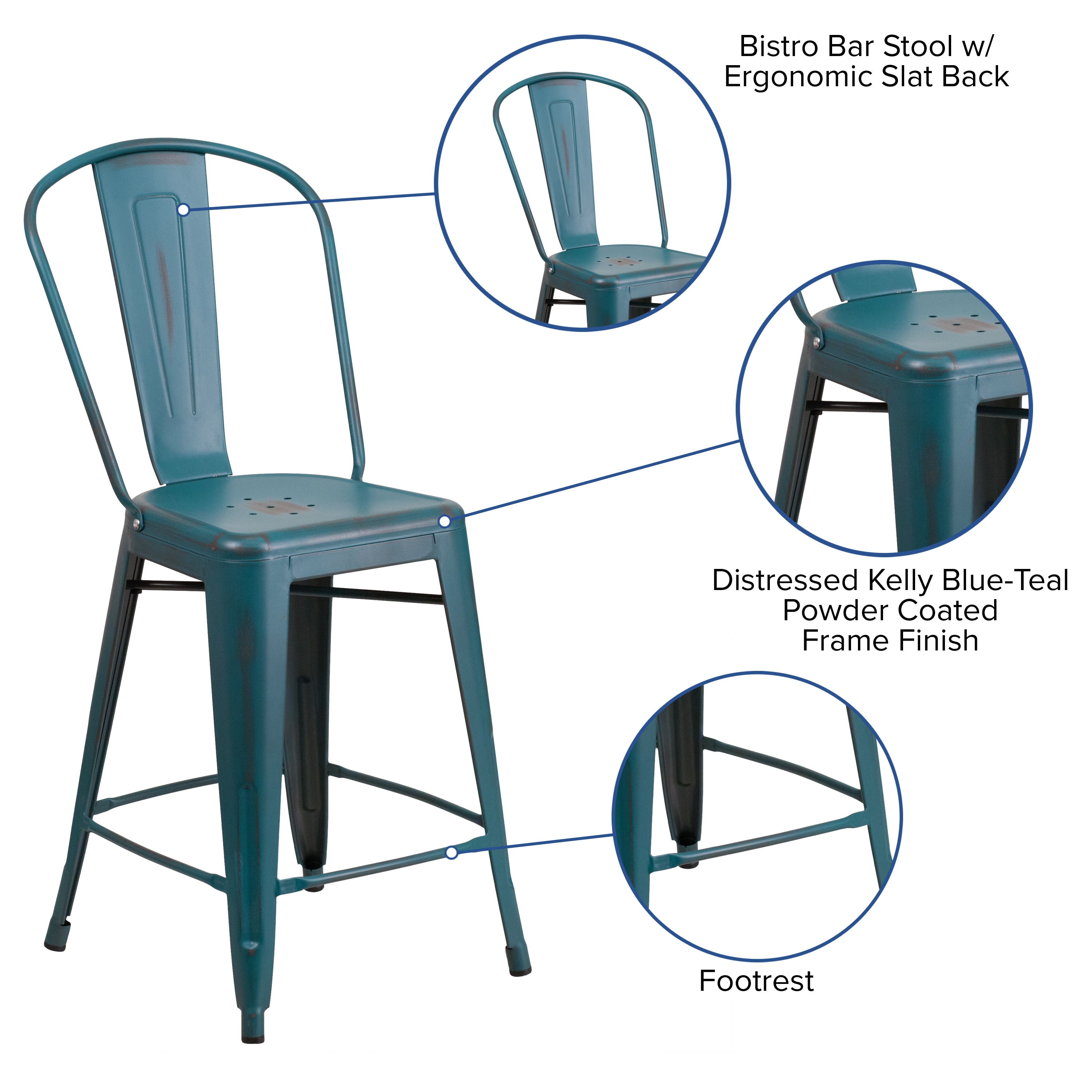 Flash Furniture 889142024224 stools - View #2