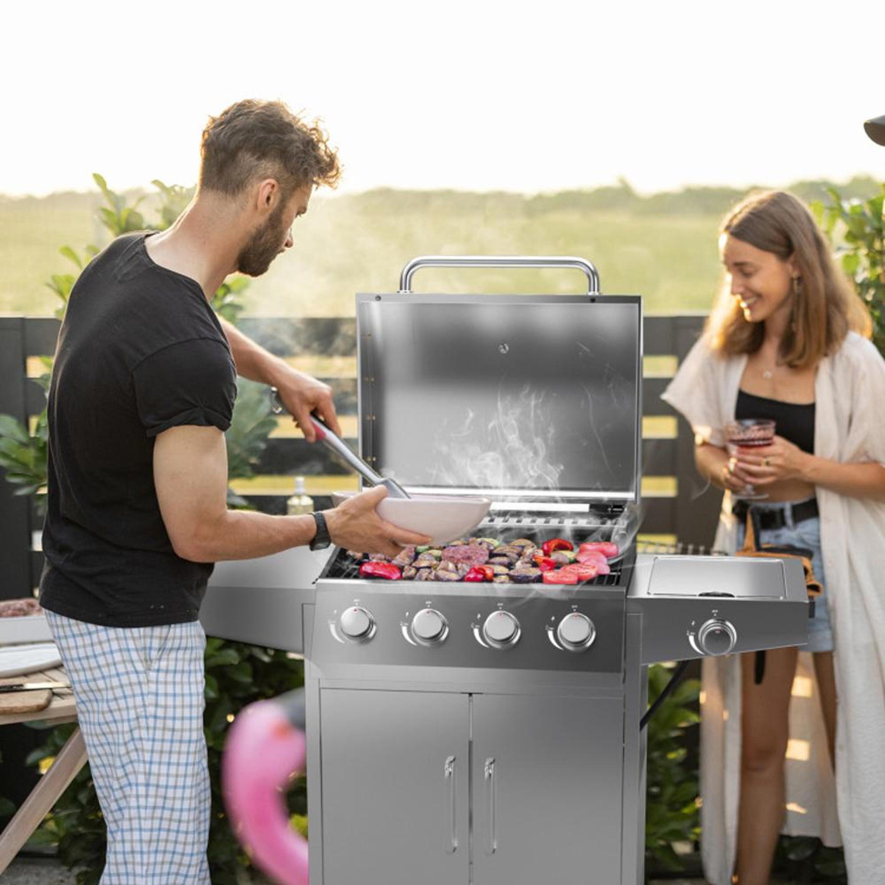 BABOOM BOM-8US-SL-CO Gas-Grill - View #3