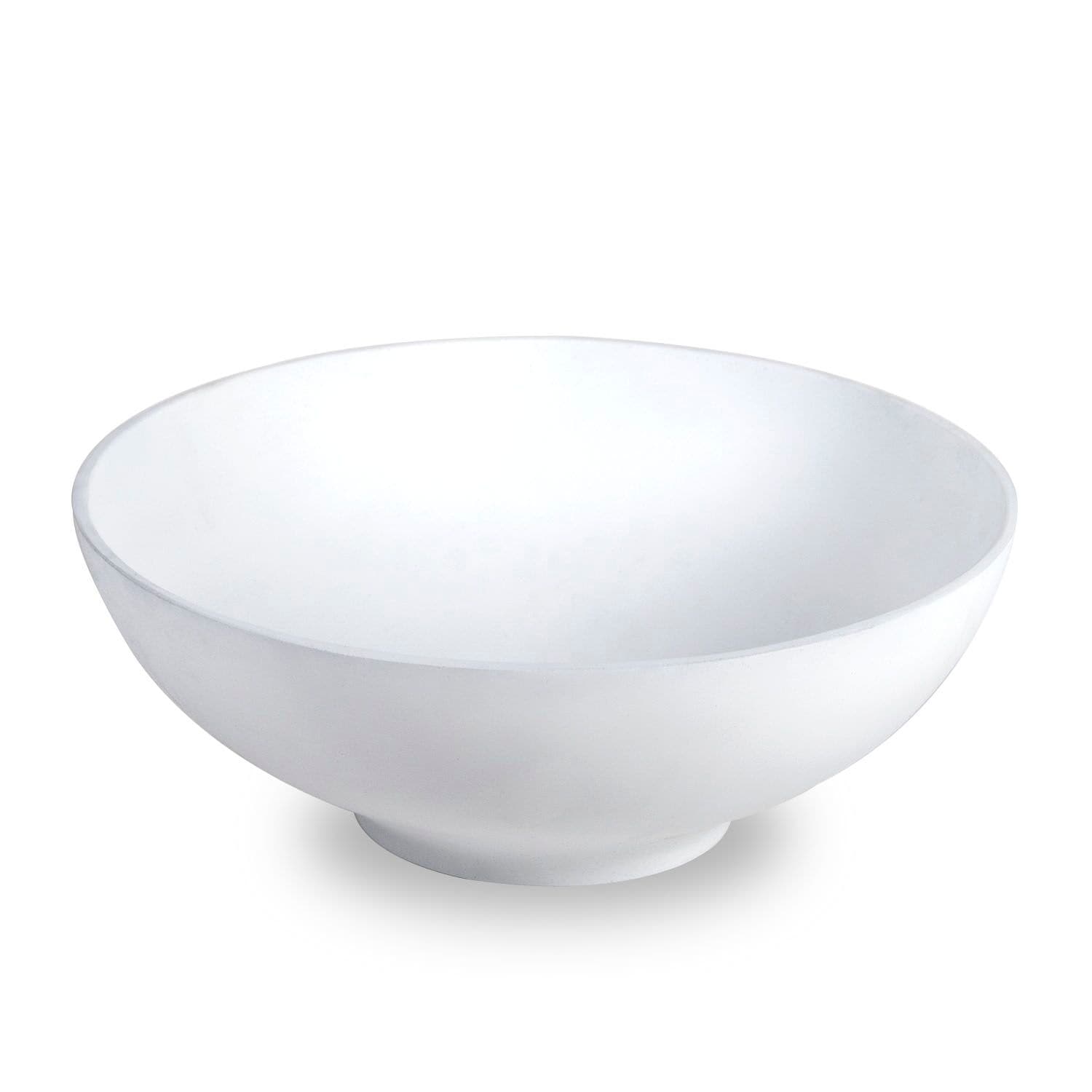 Vasesource APOLLO4WH 4.0-in W White Mixed/Composite Indoor/Outdoor Planter