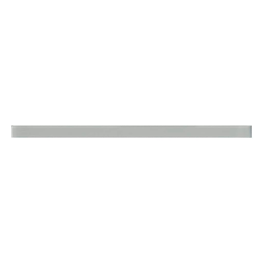 Apollo Tile 10-Pack Gray 1/2-in x 12-in Glass Pencil Tile (0.5-sq. ft ...