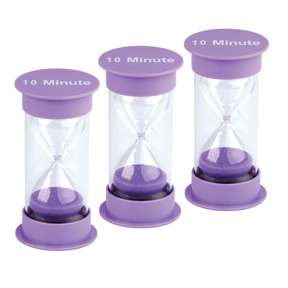 Small Sand Timer 4-Count Combo Pack by Teacher Created Resources 