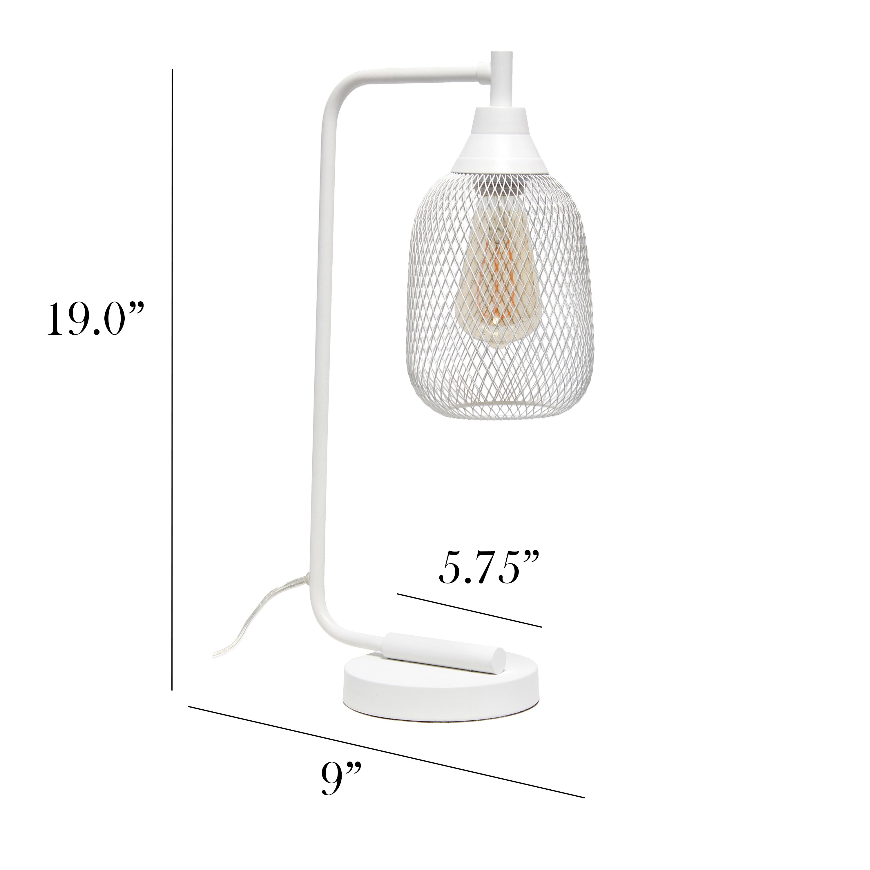 Elegant Designs LD1060-WHT-LB Desk-Table-Lamps - View #3