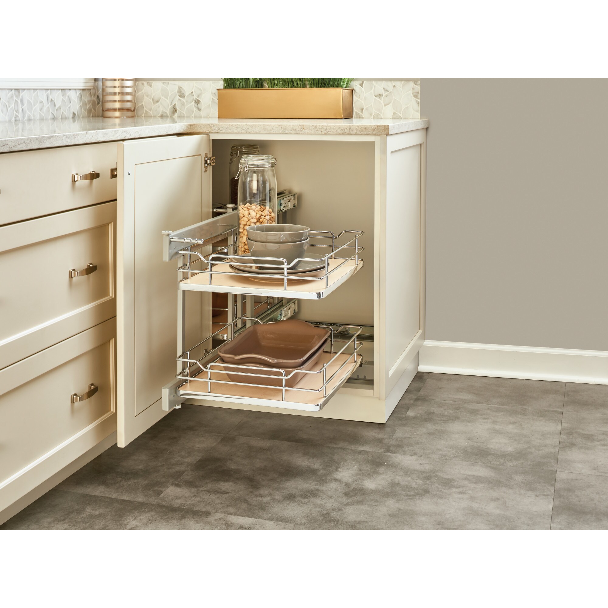 Rev-A-Shelf 53PSP-18SC-MP Pull-Out-Cabinet-Baskets - View #5