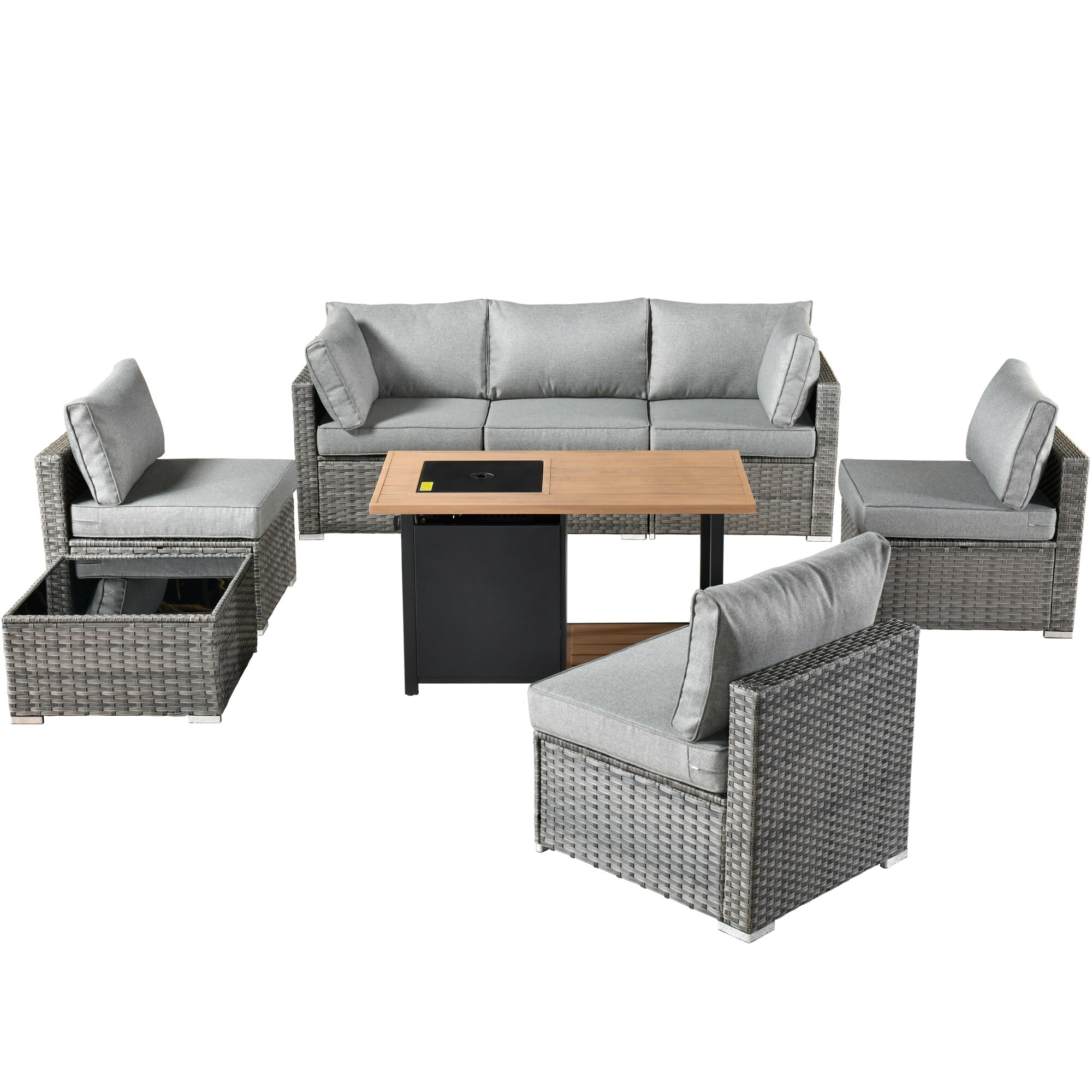 weaxty DCFP81RRS208 Patio-Conversation-Sets - View #8