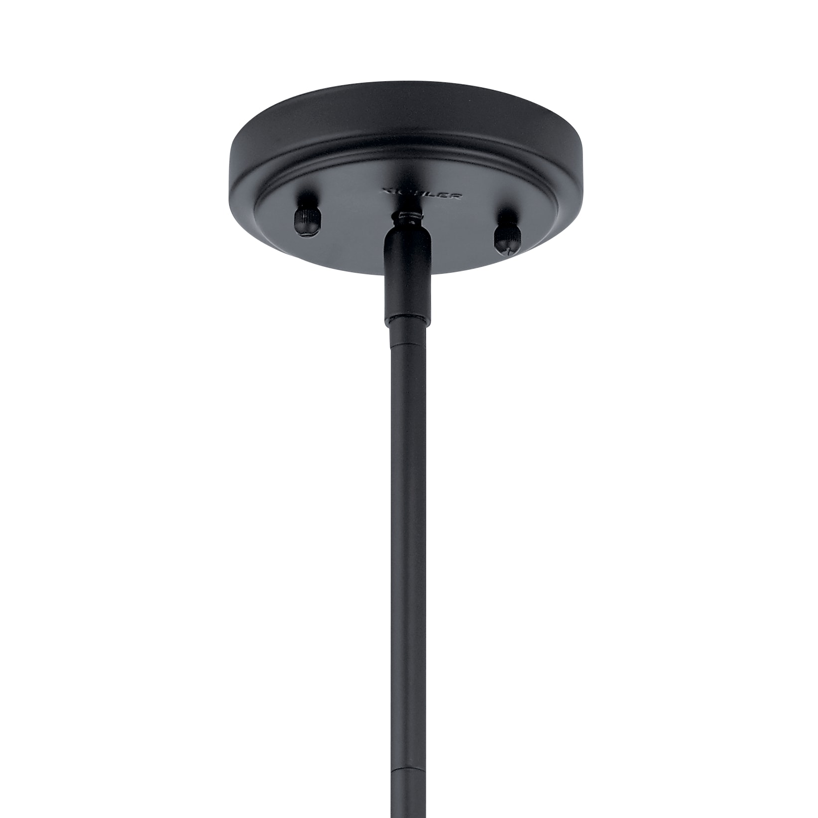 Everly Mini Black Glass Teardrop Pendant Light