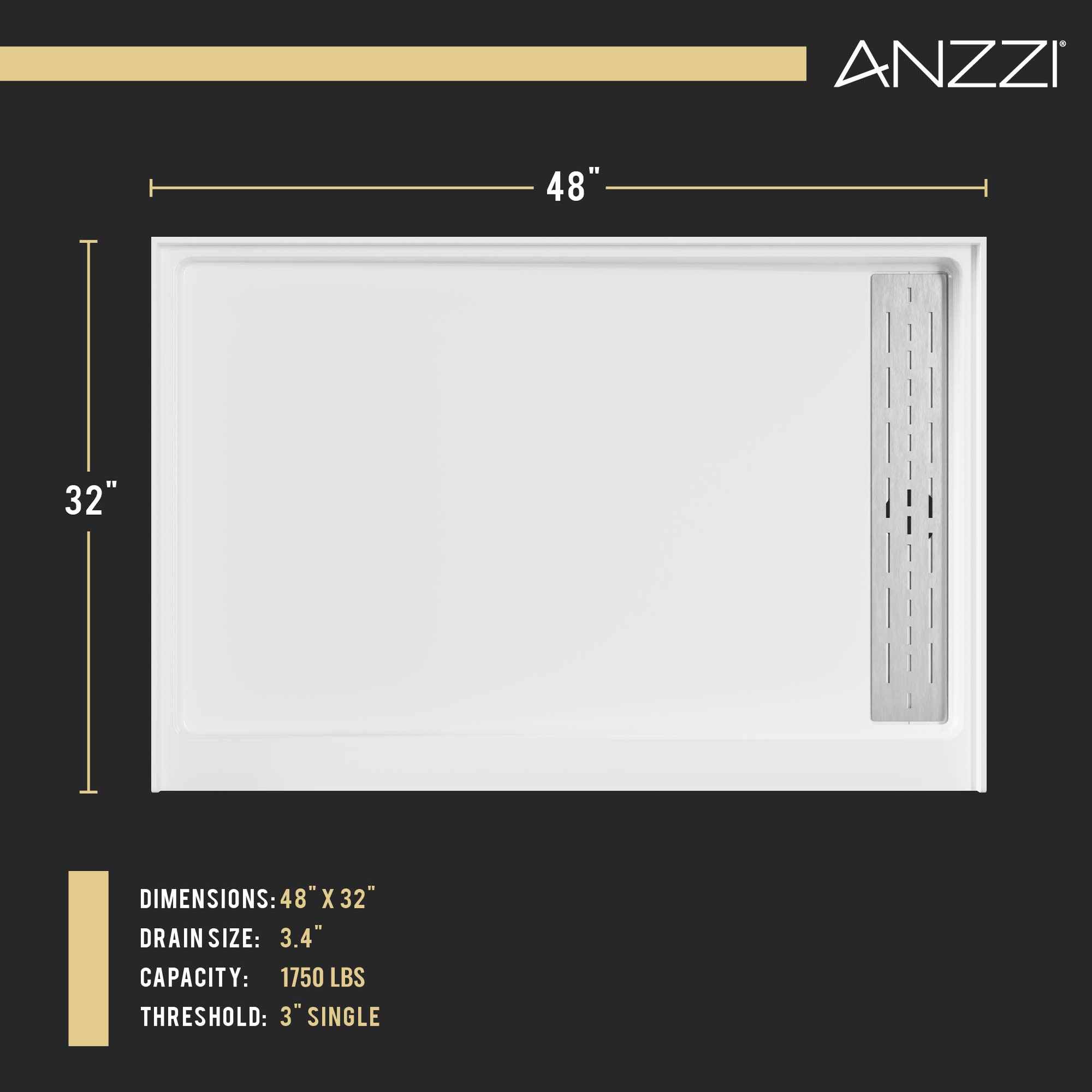 ANZZI SB-AZ103R Shower-Floors - View #7