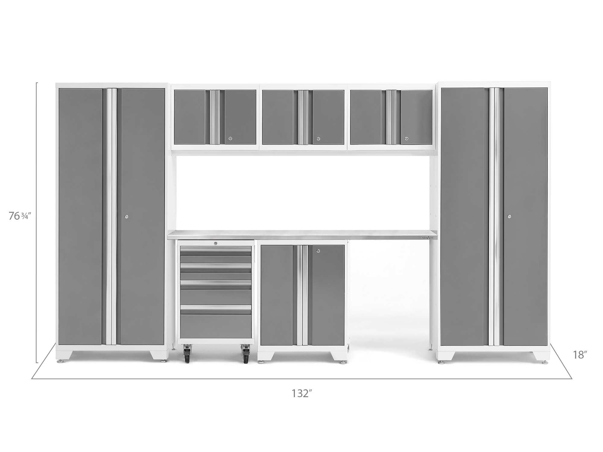 NewAge Products 50626 Garage-Storage-Systems - View #3