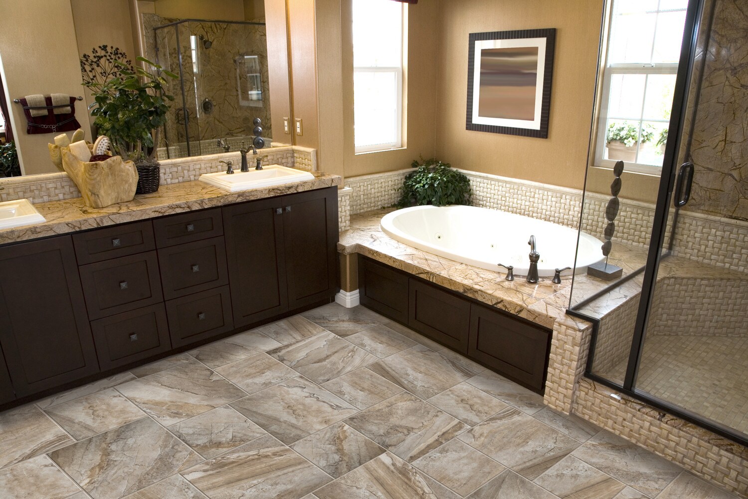 Emser EURASIA Cafe Porcelain Border Tile (13-in x 13-in)