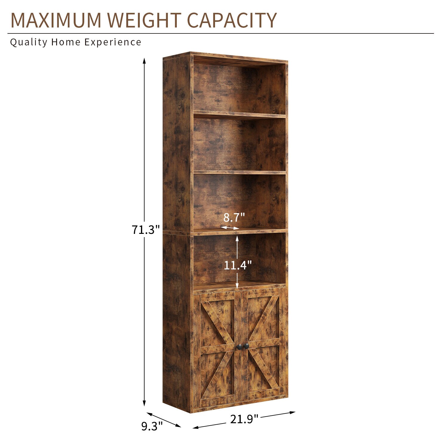 AOXUN LB04029BR bookcases - View #6