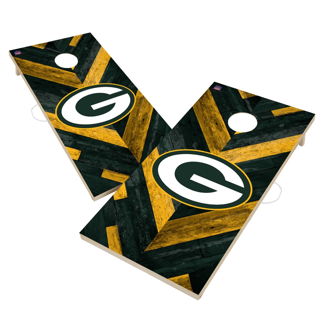 Minnesota Vikings Herringbone Cornhole Wraps - Set of 2