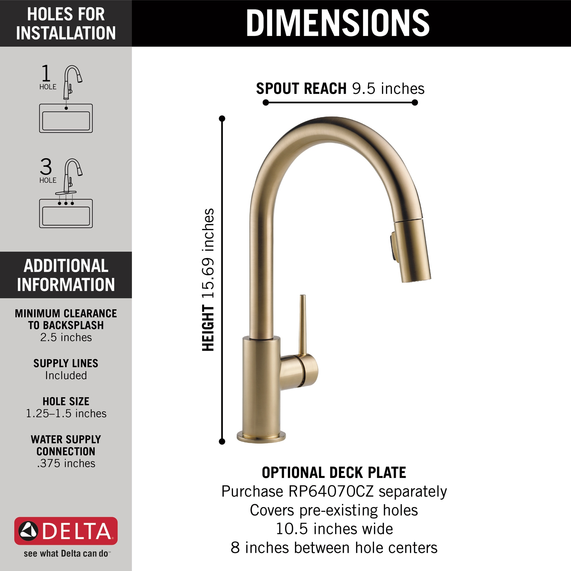 Delta 9159-CZ-DST Kitchen-Faucets - View #8