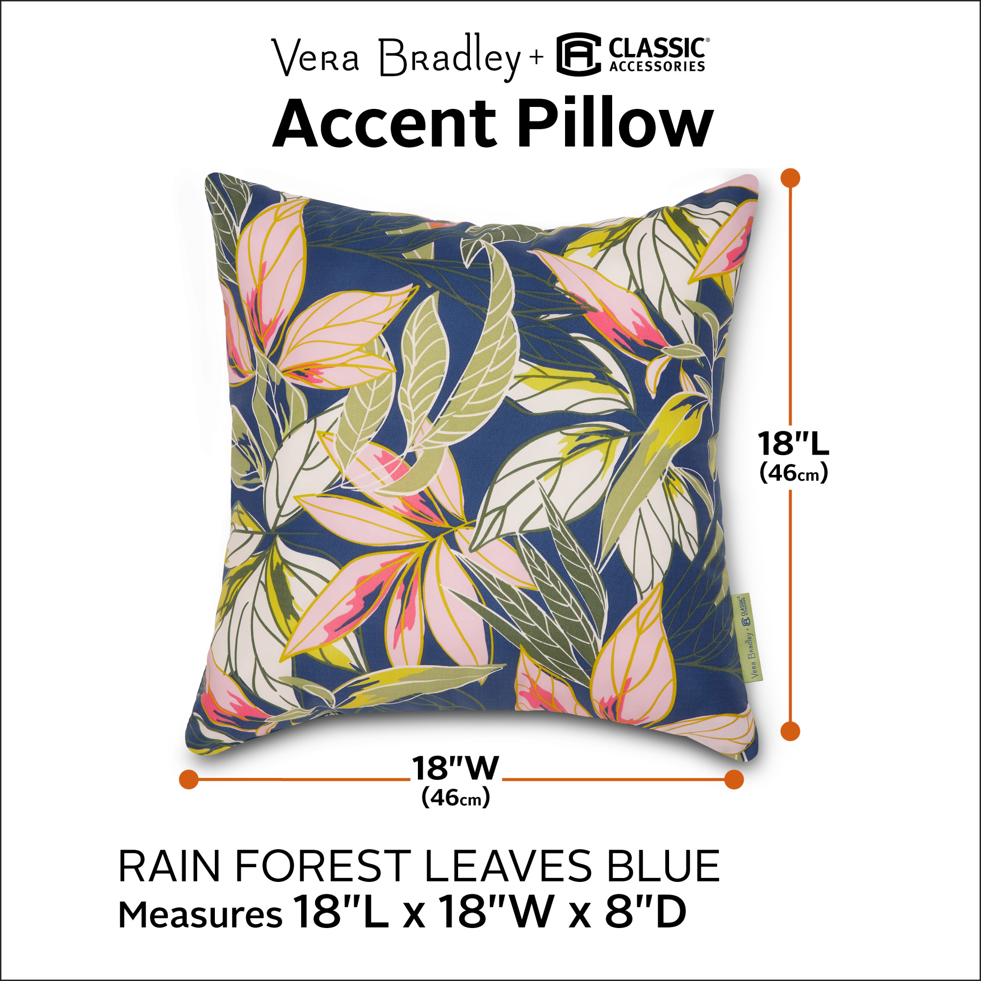 Classic Accessories 50-144-010501-PL Outdoor-Accent-Pillows - View #2