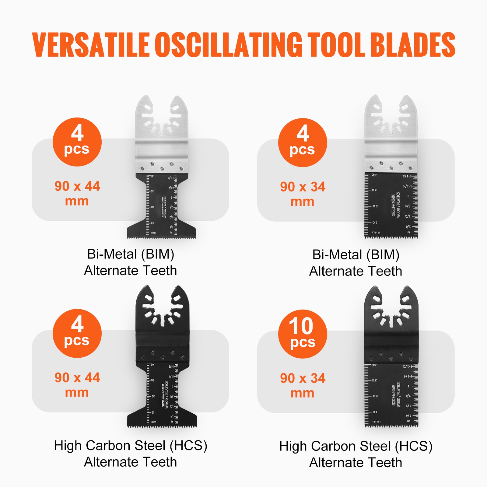 VEVOR BDGJDPTZ33PCSGK9LV0 Oscillating-Tool-Accessories - View #5